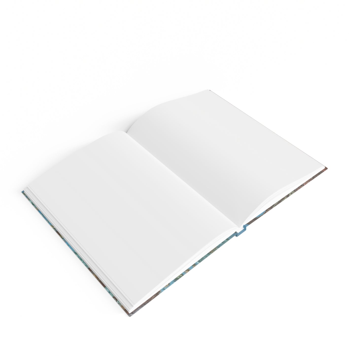 Small Blank Journal | 5" × 7" | Matte Cover: Wizard in the Woods