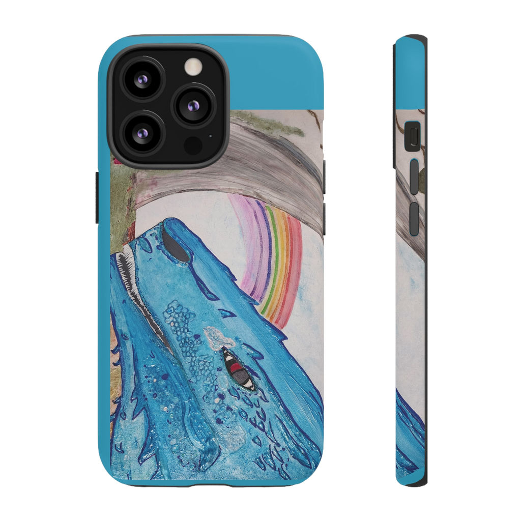 Phone Case — Rainbow Dragon and the Lady