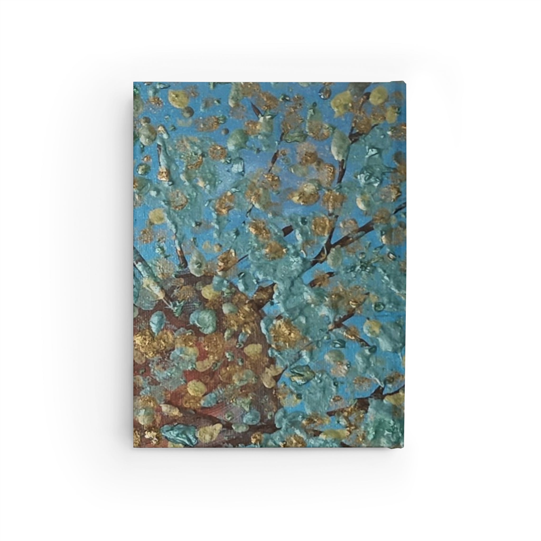 Small Blank Journal | 5" × 7" | Matte Cover: Wizard in the Woods