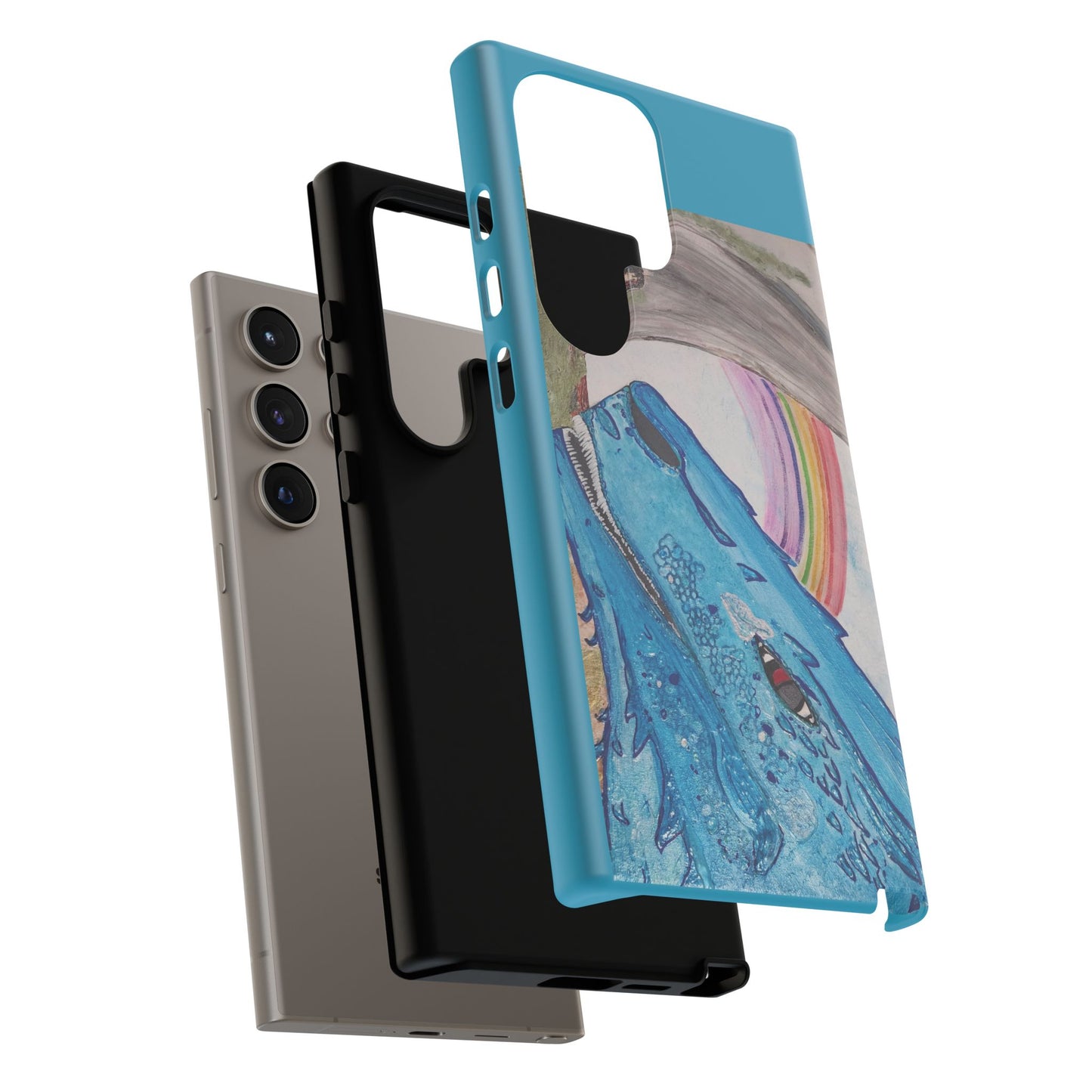 Phone Case — Rainbow Dragon and the Lady