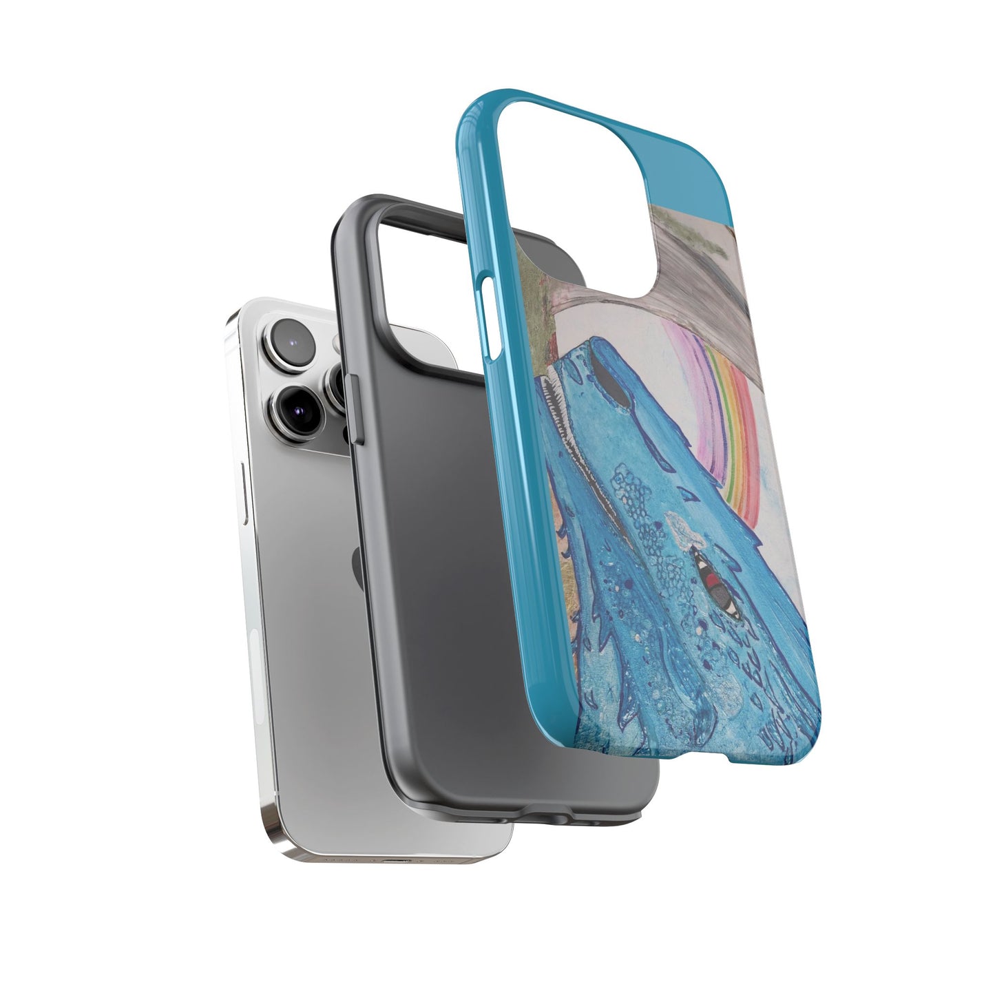 Phone Case — Rainbow Dragon and the Lady