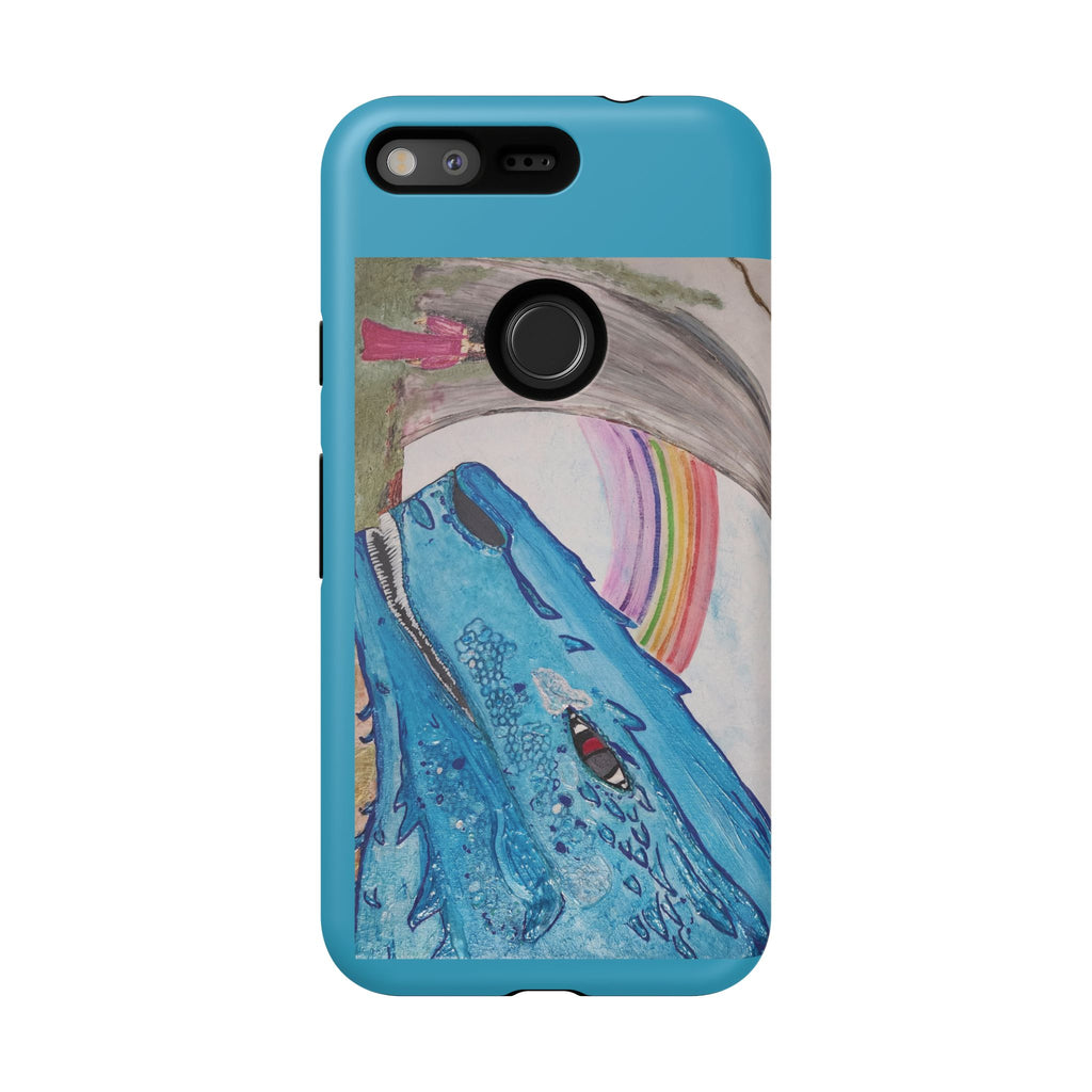 Phone Case — Rainbow Dragon and the Lady