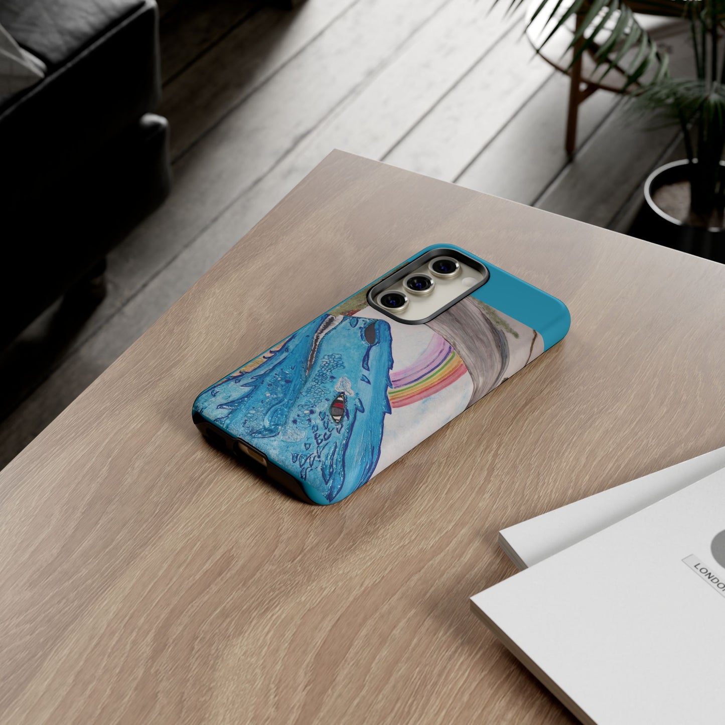 Phone Case — Rainbow Dragon and the Lady