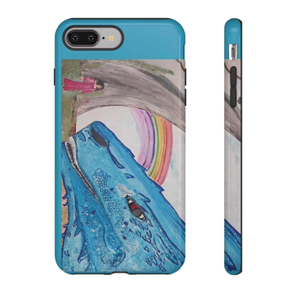 Phone Case — Rainbow Dragon and the Lady