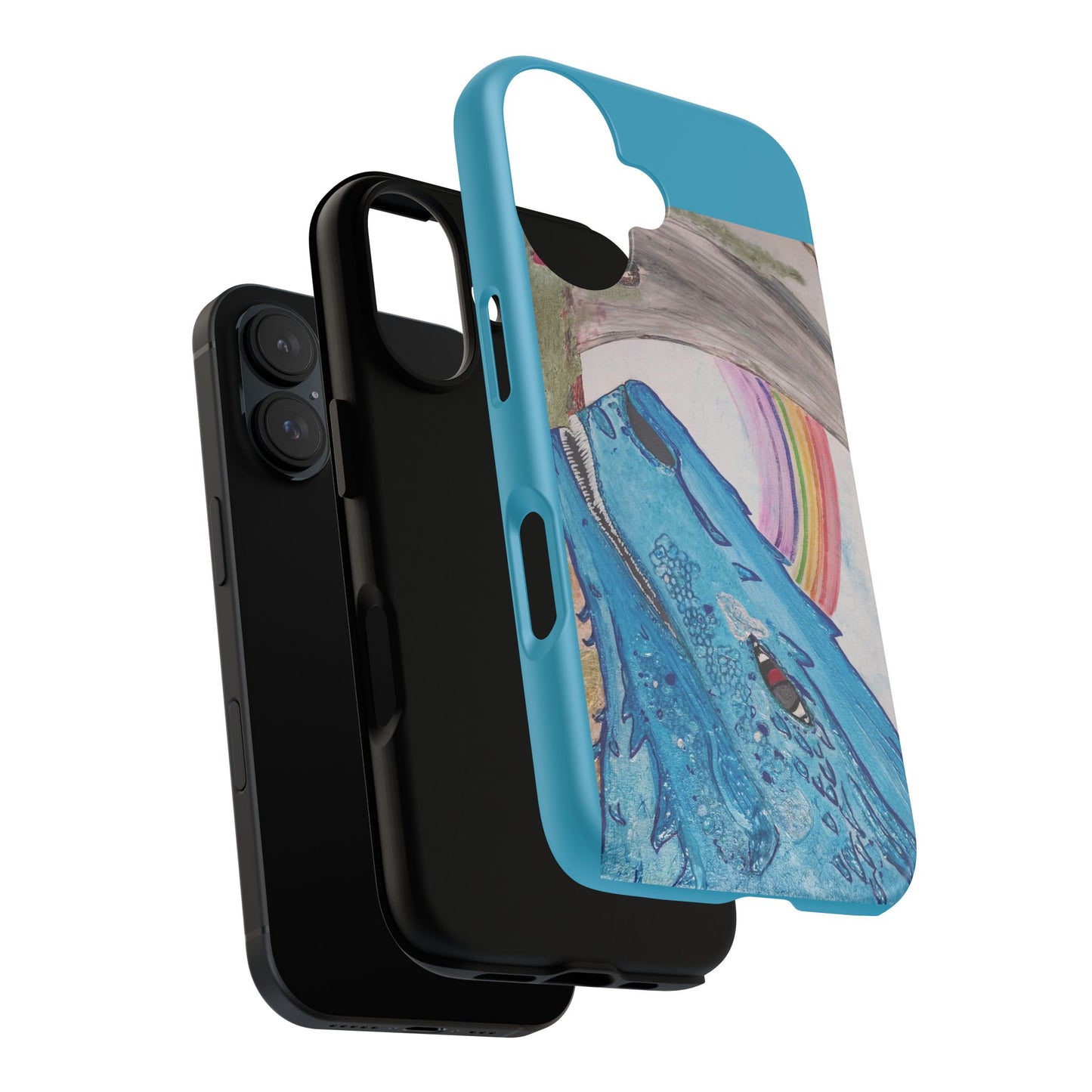 Phone Case — Rainbow Dragon and the Lady
