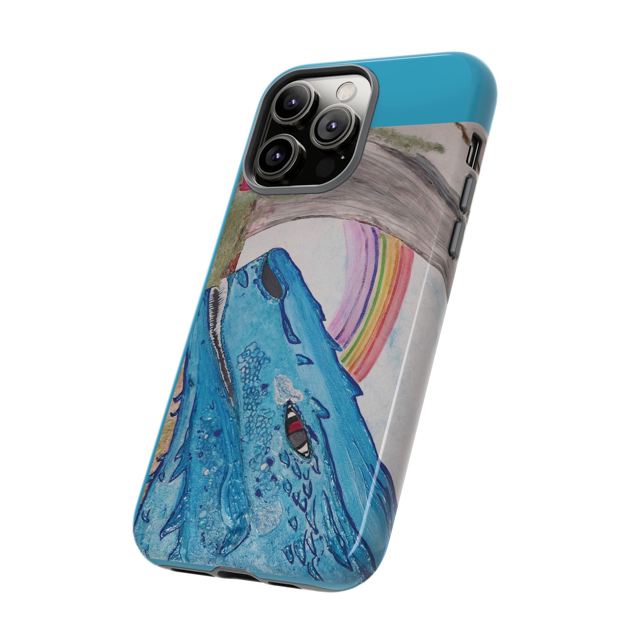 Phone Case — Rainbow Dragon and the Lady