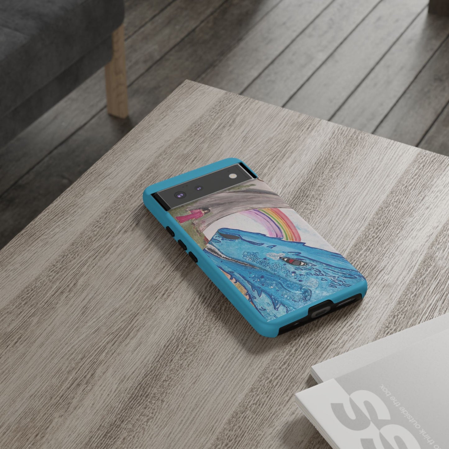 Phone Case — Rainbow Dragon and the Lady