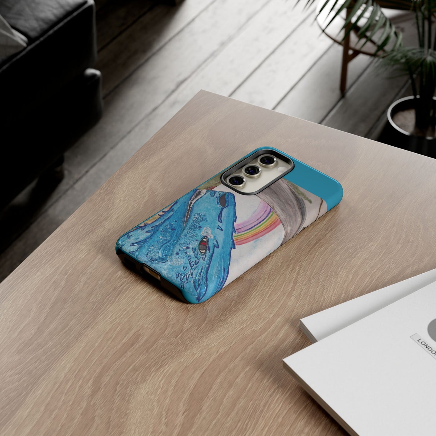 Phone Case — Rainbow Dragon and the Lady