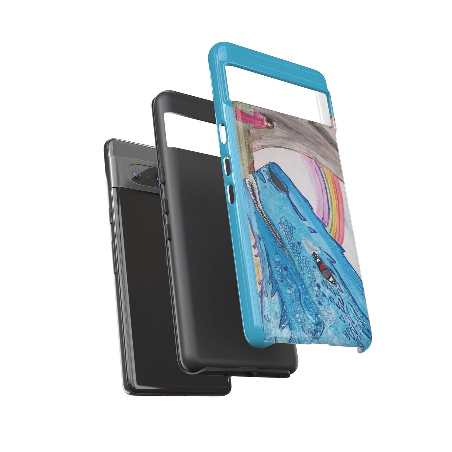 Phone Case — Rainbow Dragon and the Lady