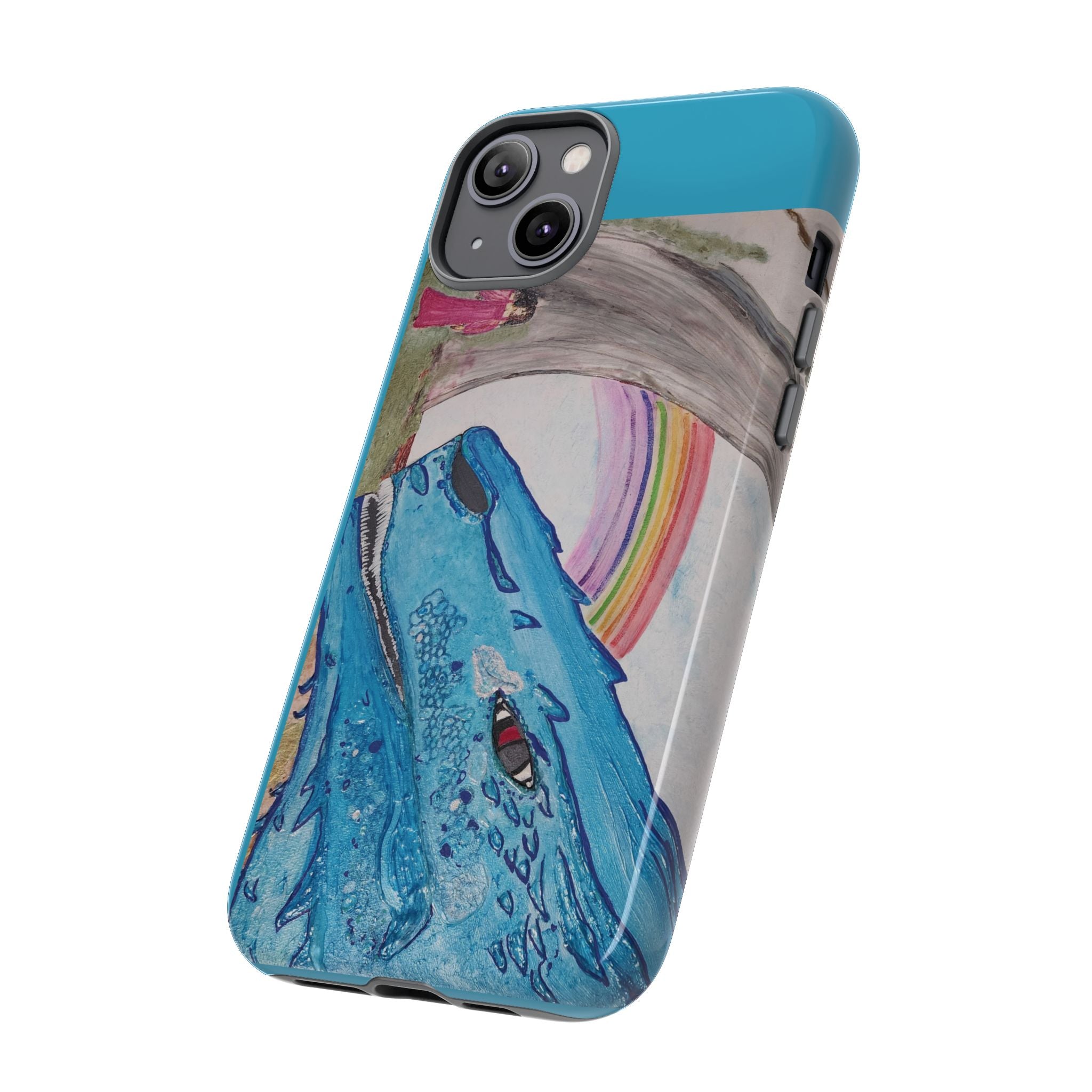 Phone Case — Rainbow Dragon and the Lady