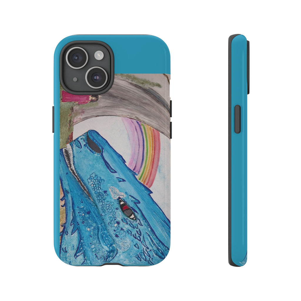 Phone Case — Rainbow Dragon and the Lady