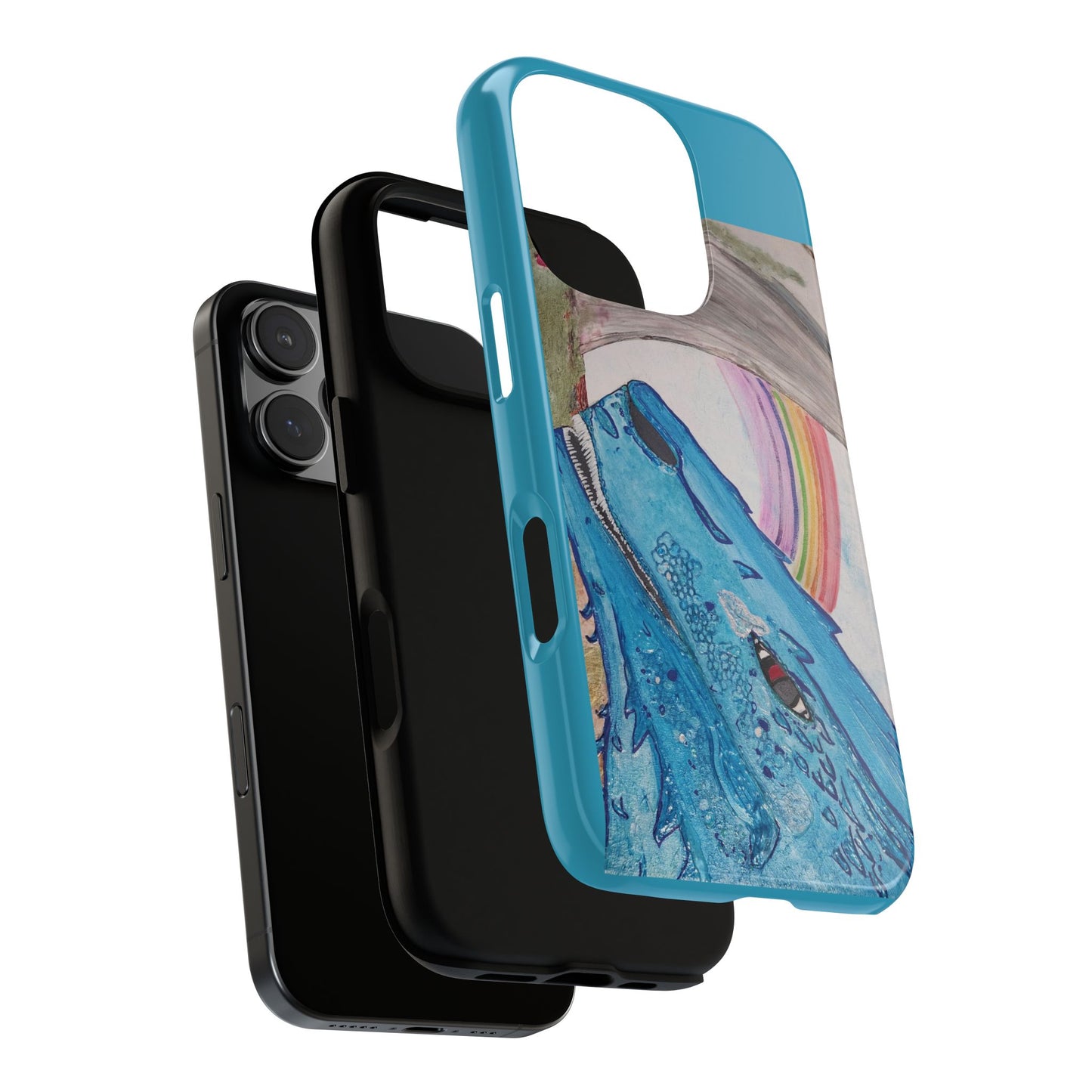 Phone Case — Rainbow Dragon and the Lady