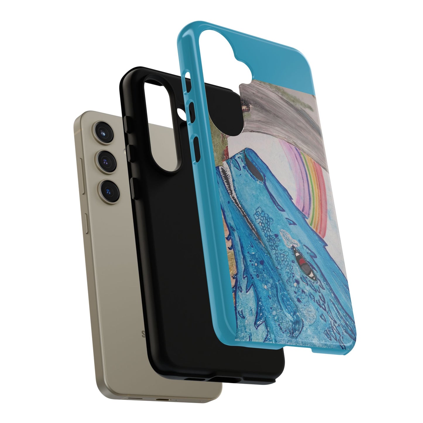 Phone Case — Rainbow Dragon and the Lady