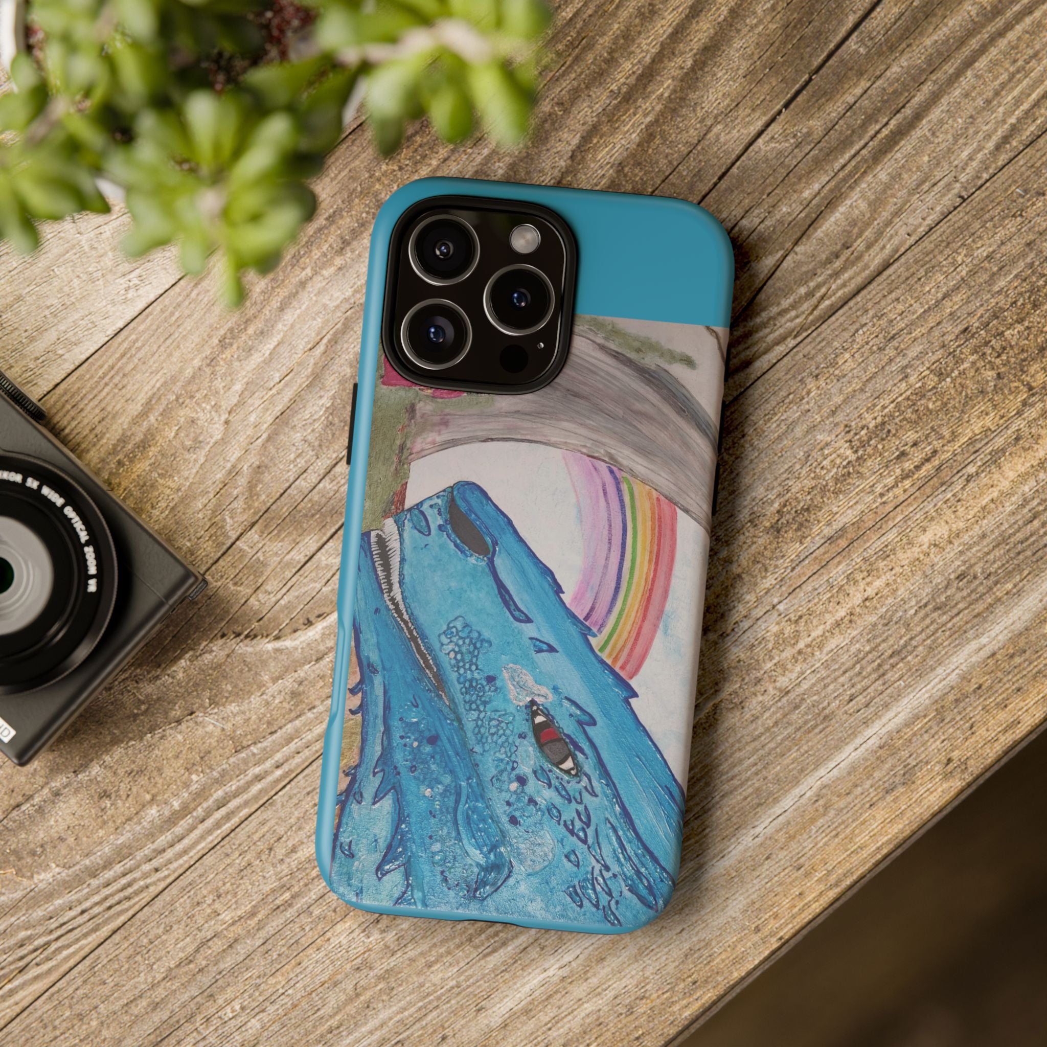 Phone Case — Rainbow Dragon and the Lady