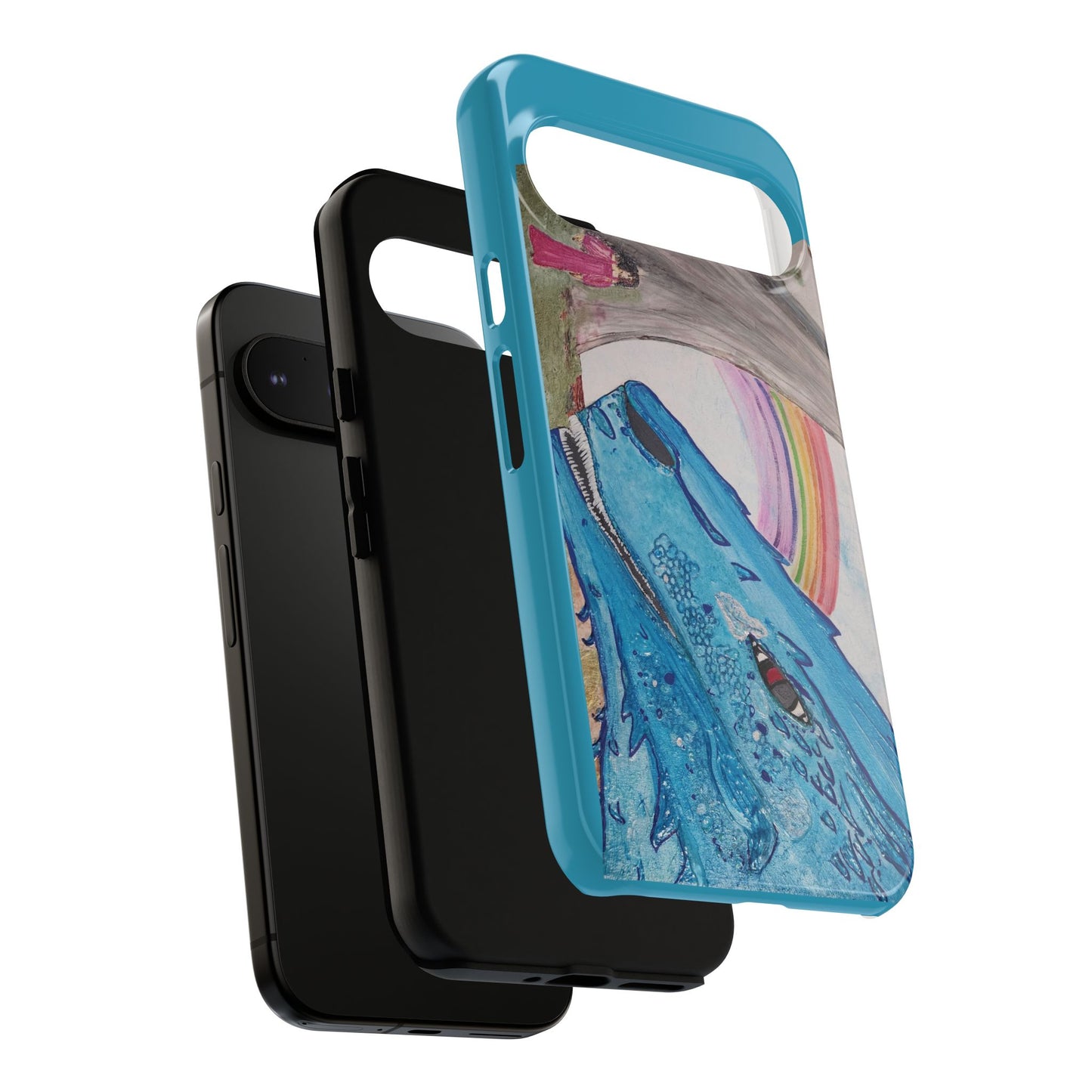Phone Case — Rainbow Dragon and the Lady