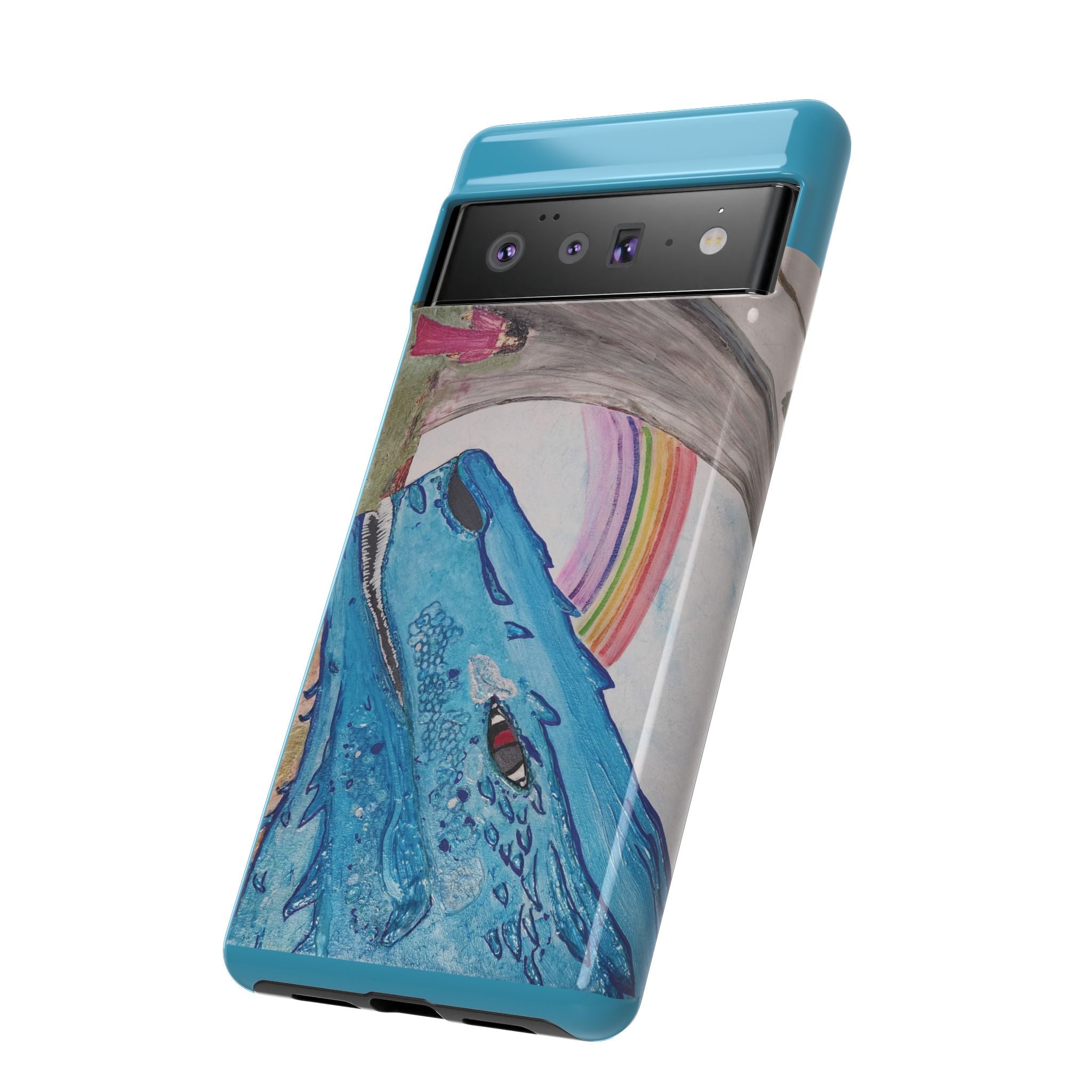 Phone Case — Rainbow Dragon and the Lady