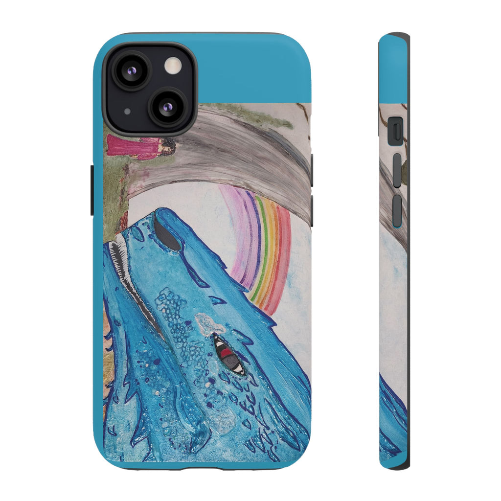 Phone Case — Rainbow Dragon and the Lady