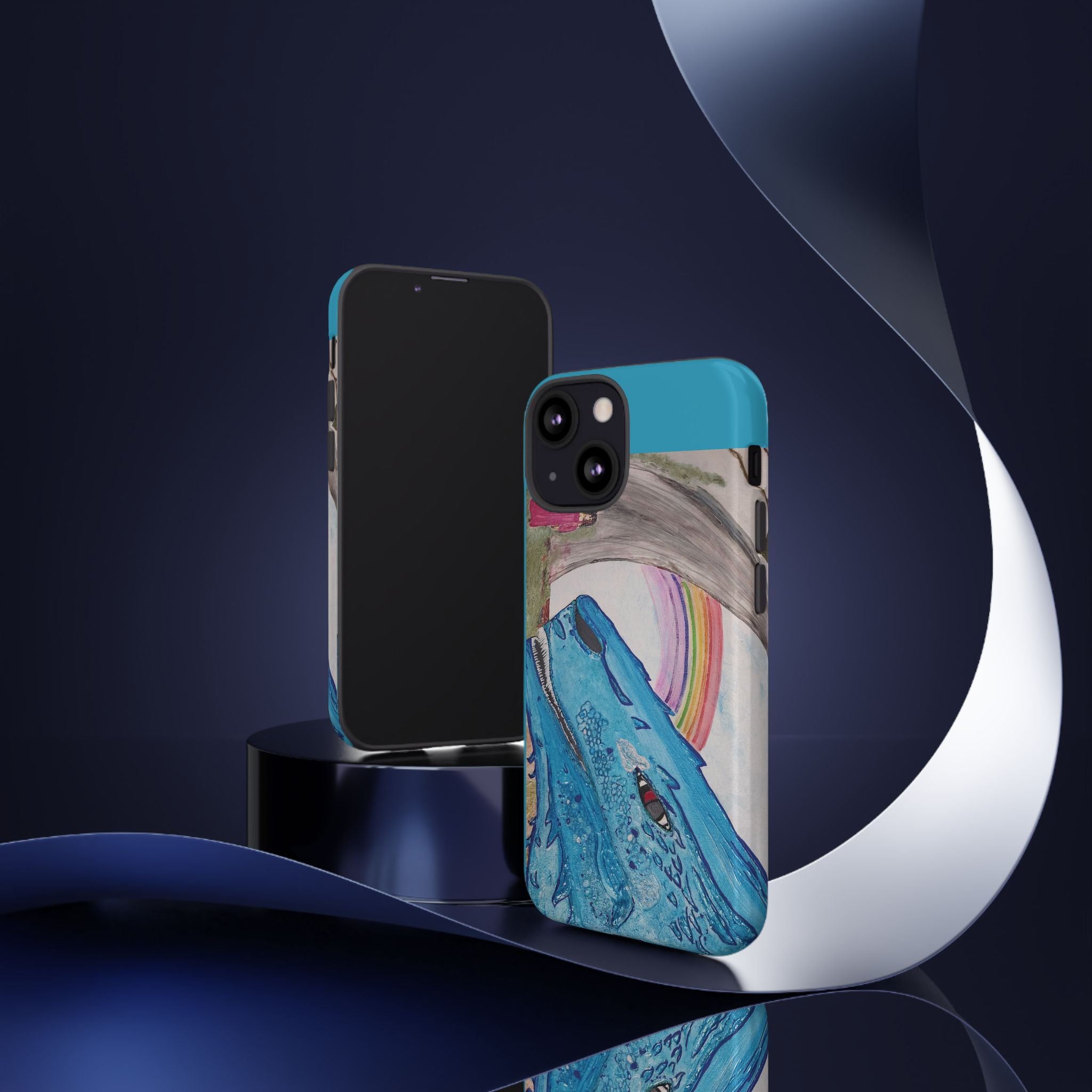 Phone Case — Rainbow Dragon and the Lady