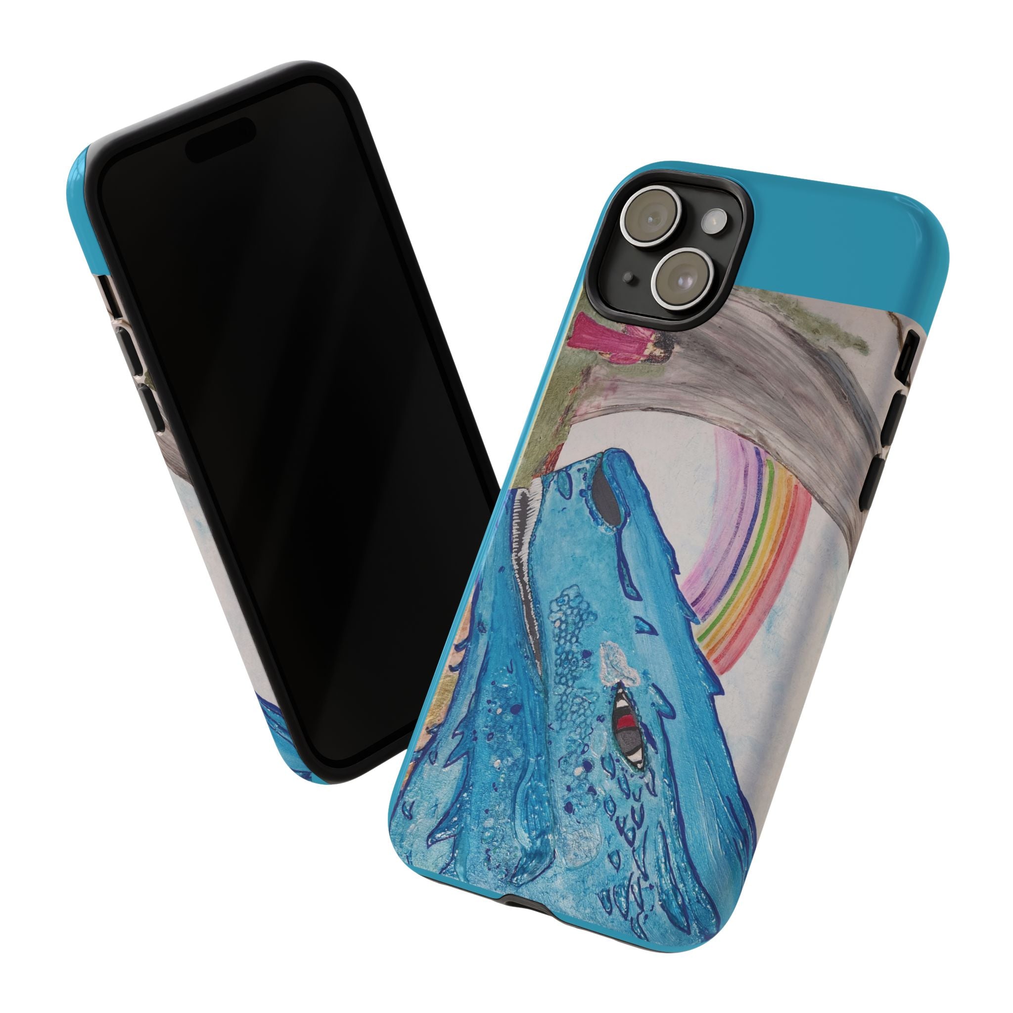 Phone Case — Rainbow Dragon and the Lady