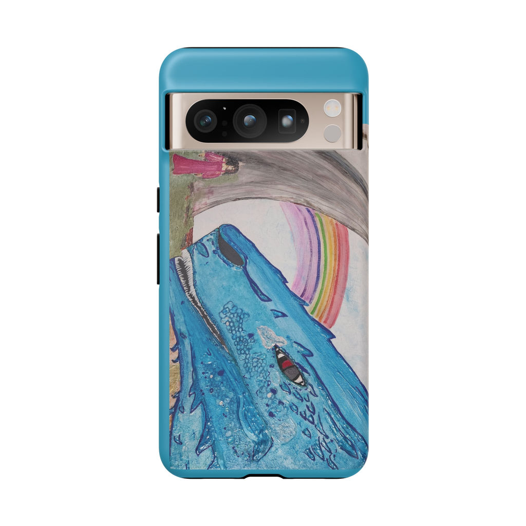 Phone Case — Rainbow Dragon and the Lady