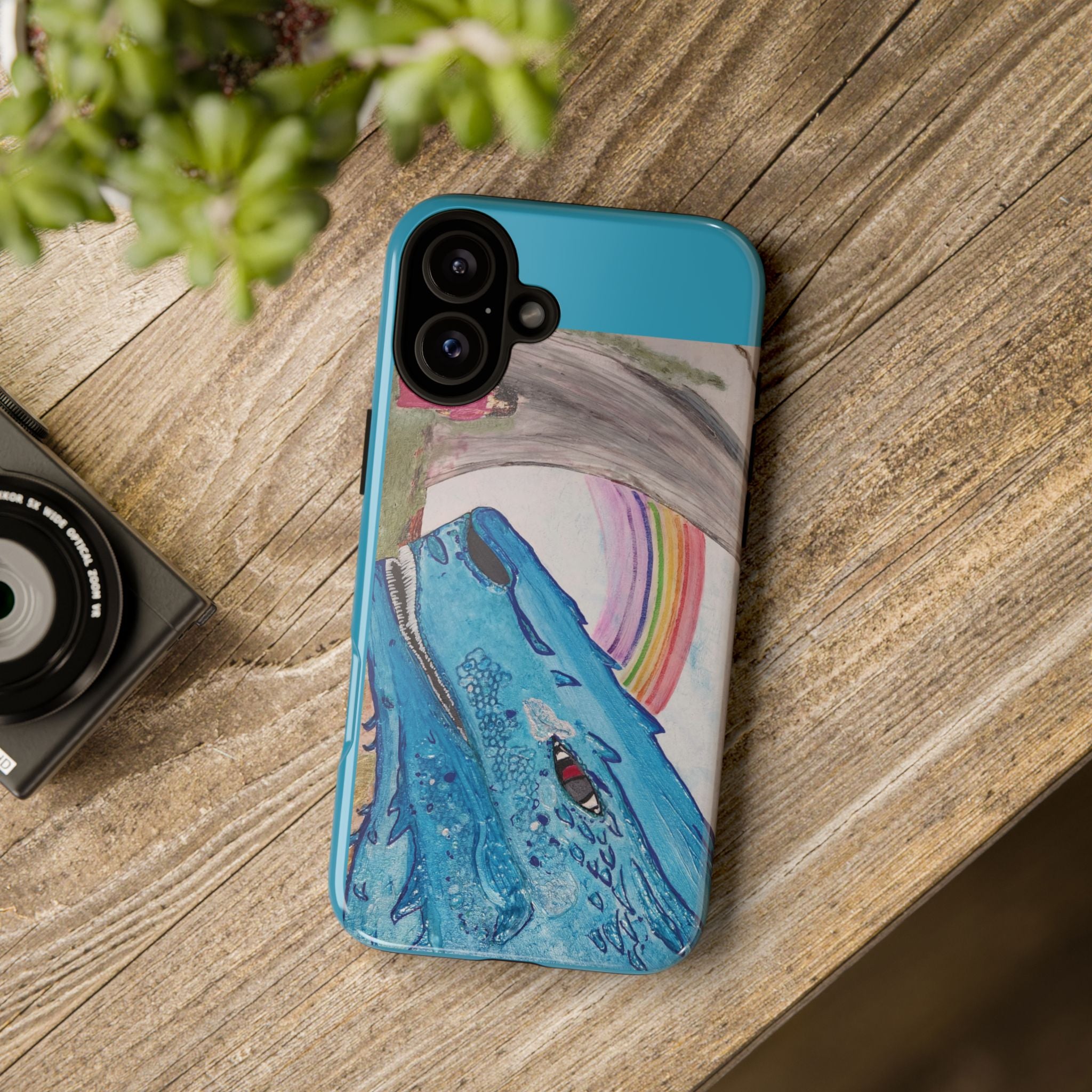 Phone Case — Rainbow Dragon and the Lady