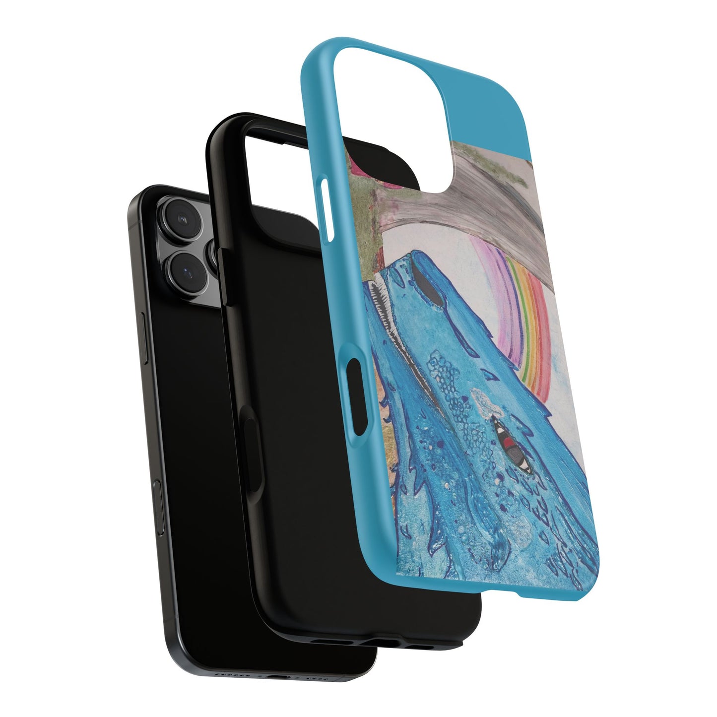 Phone Case — Rainbow Dragon and the Lady