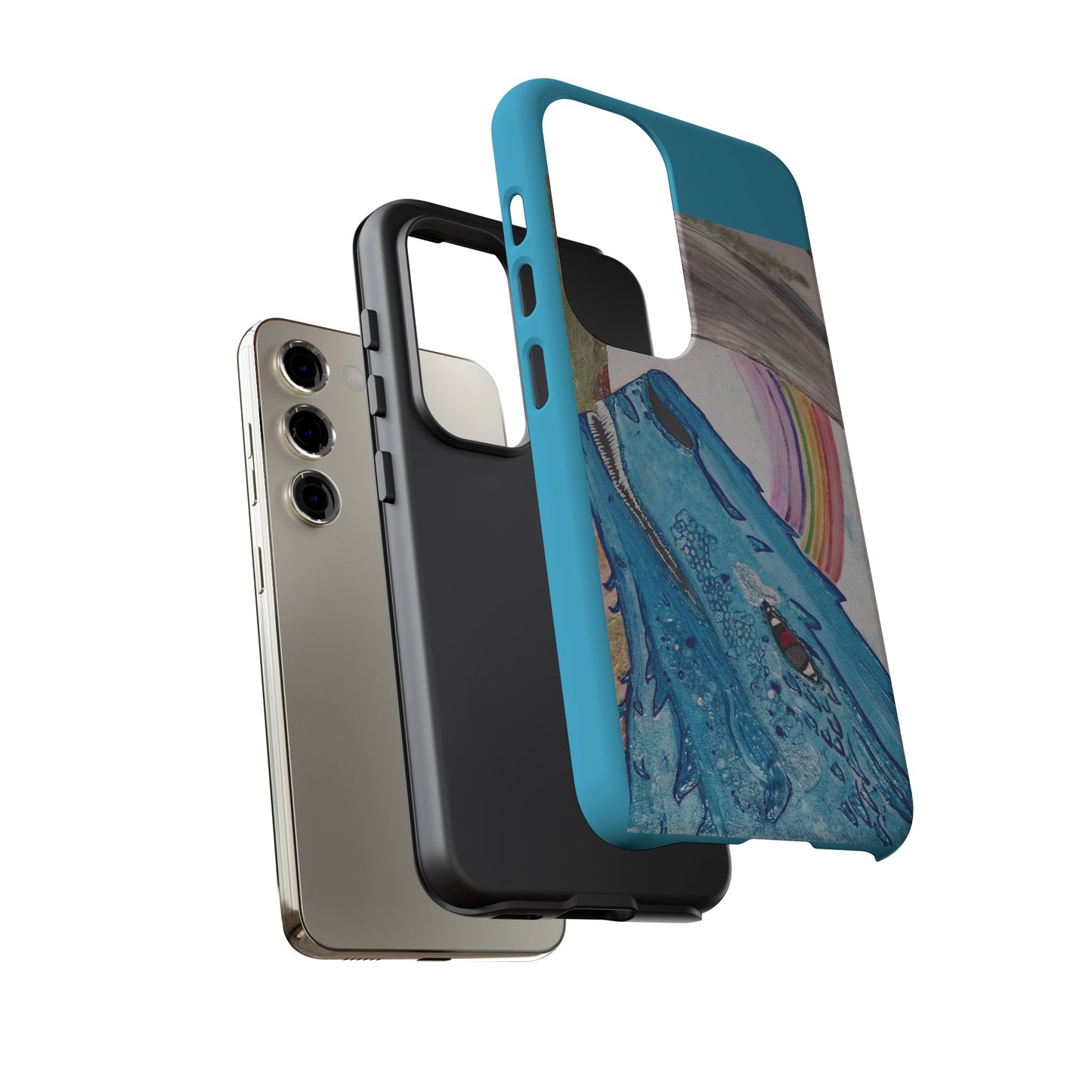 Phone Case — Rainbow Dragon and the Lady