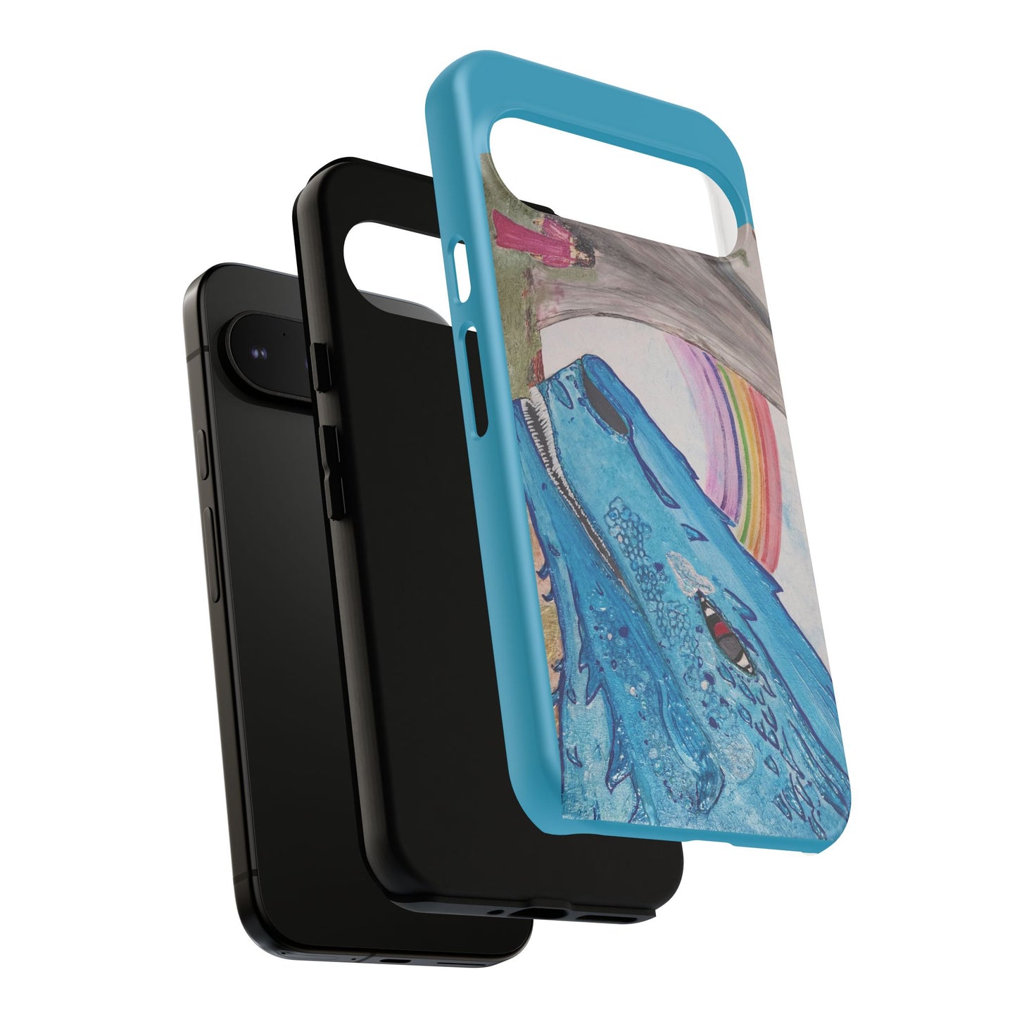 Phone Case — Rainbow Dragon and the Lady