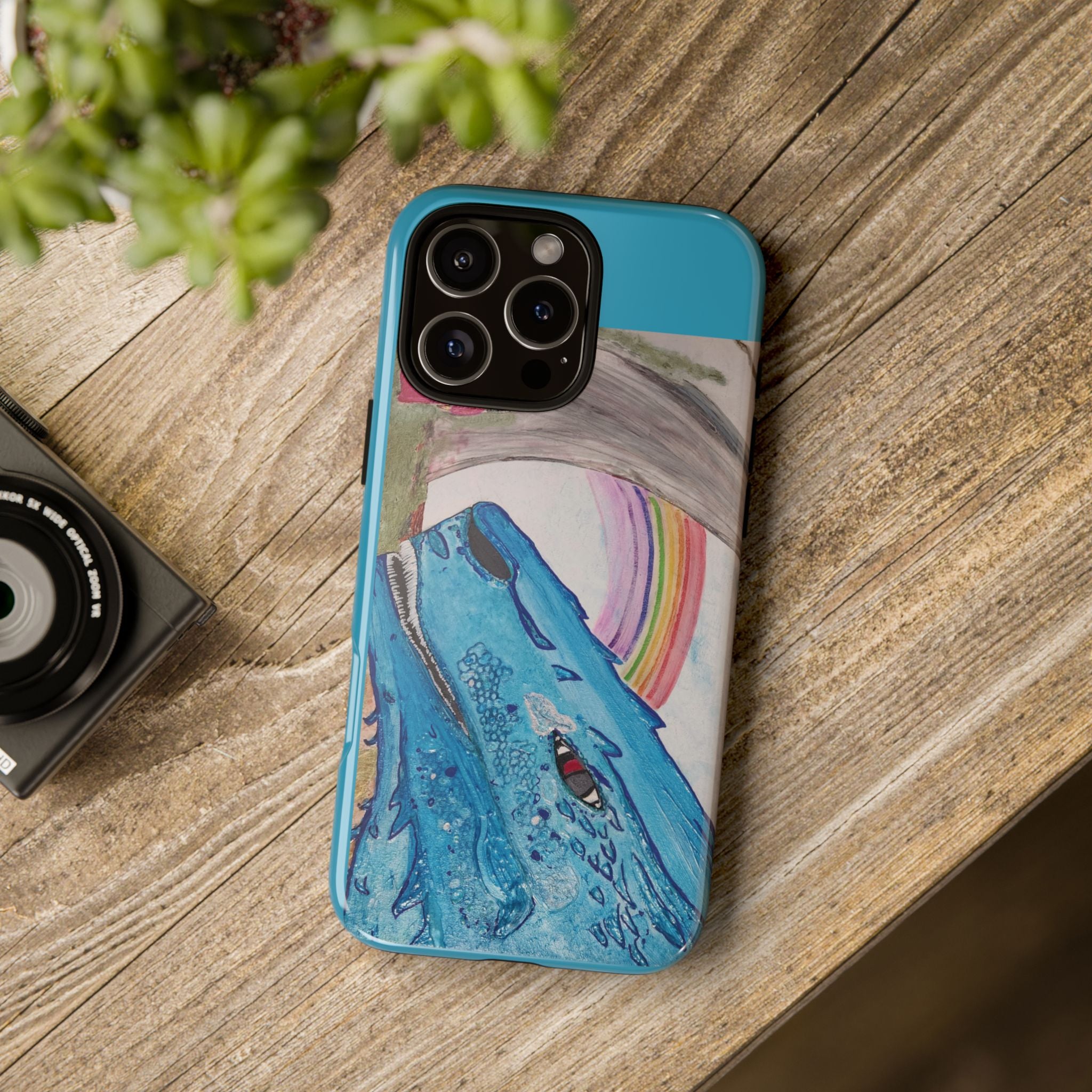 Phone Case — Rainbow Dragon and the Lady