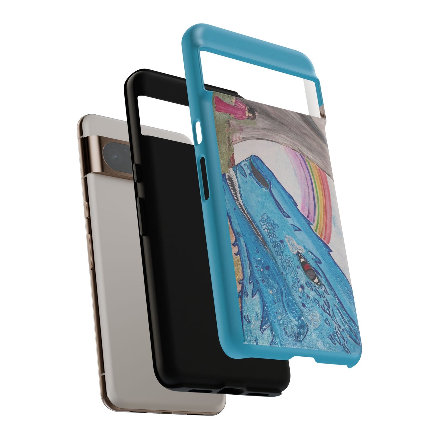 Phone Case — Rainbow Dragon and the Lady