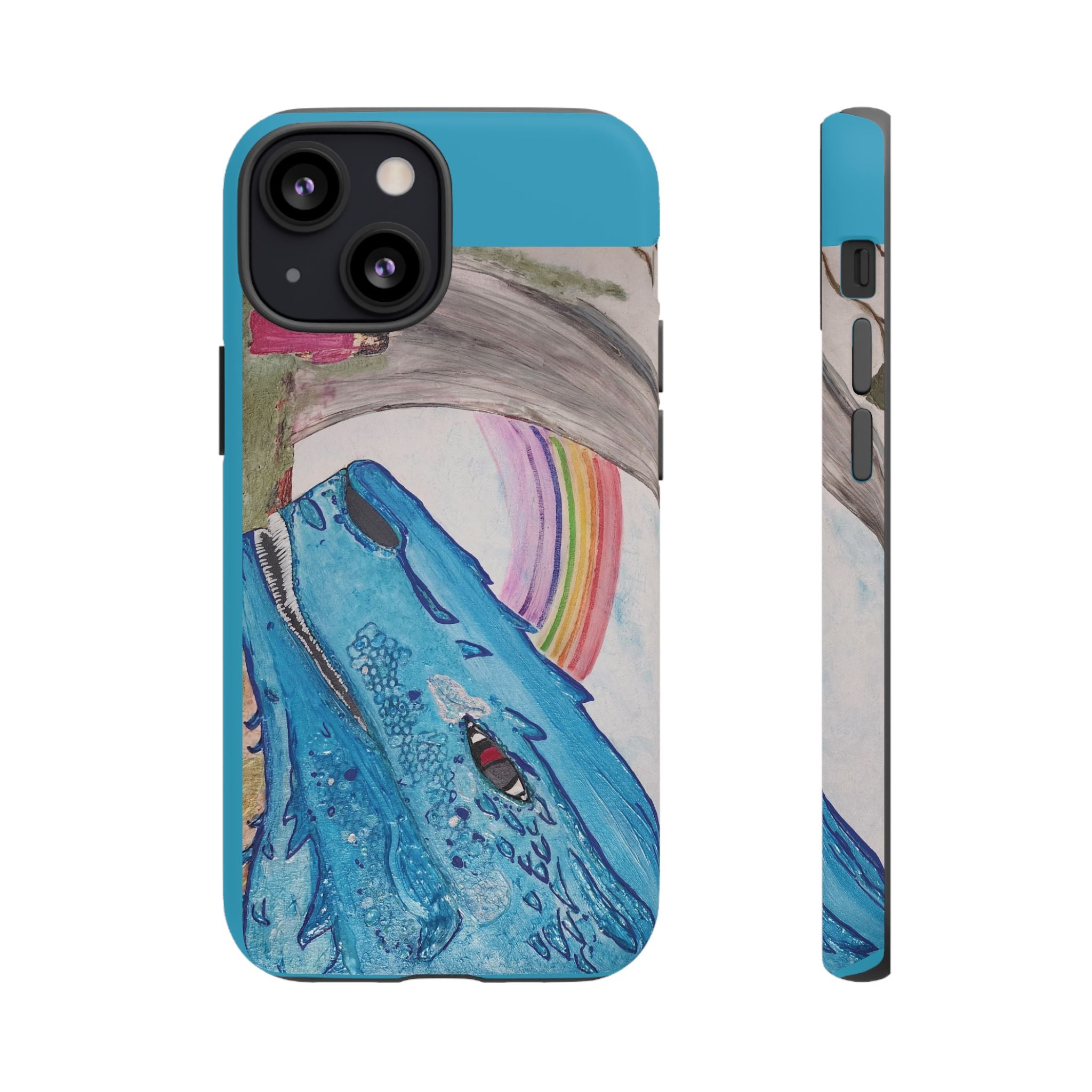 Phone Case — Rainbow Dragon and the Lady