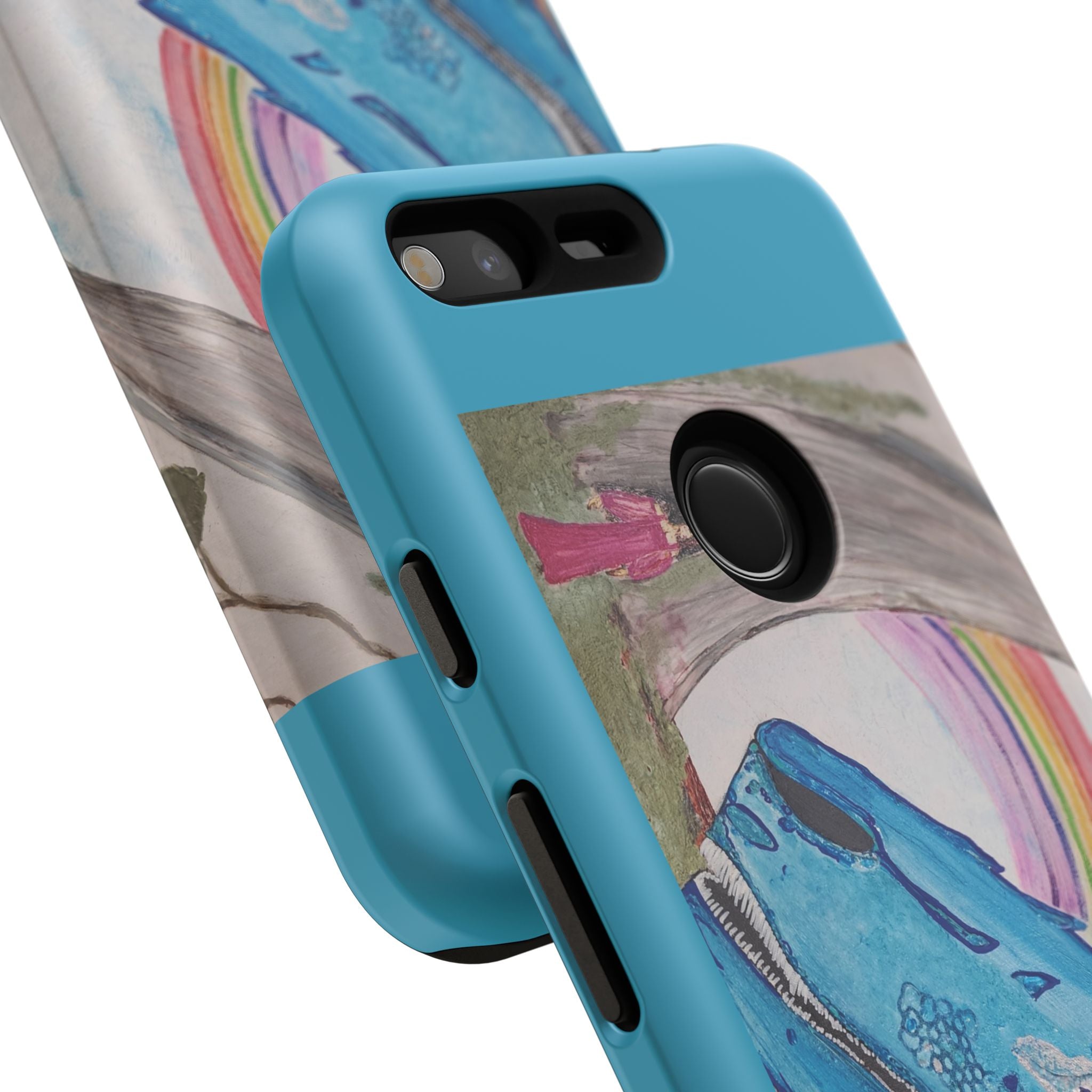 Phone Case — Rainbow Dragon and the Lady