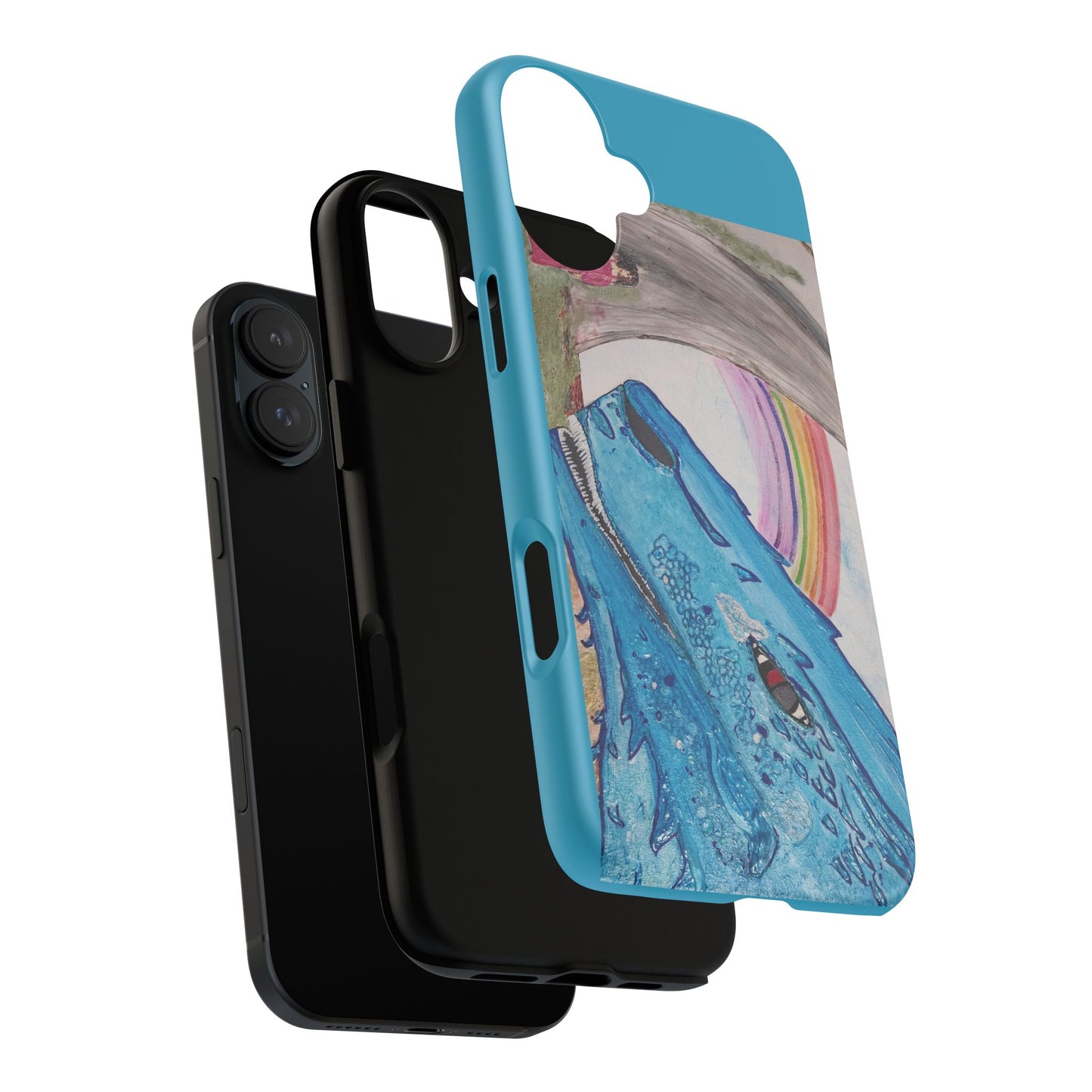 Phone Case — Rainbow Dragon and the Lady