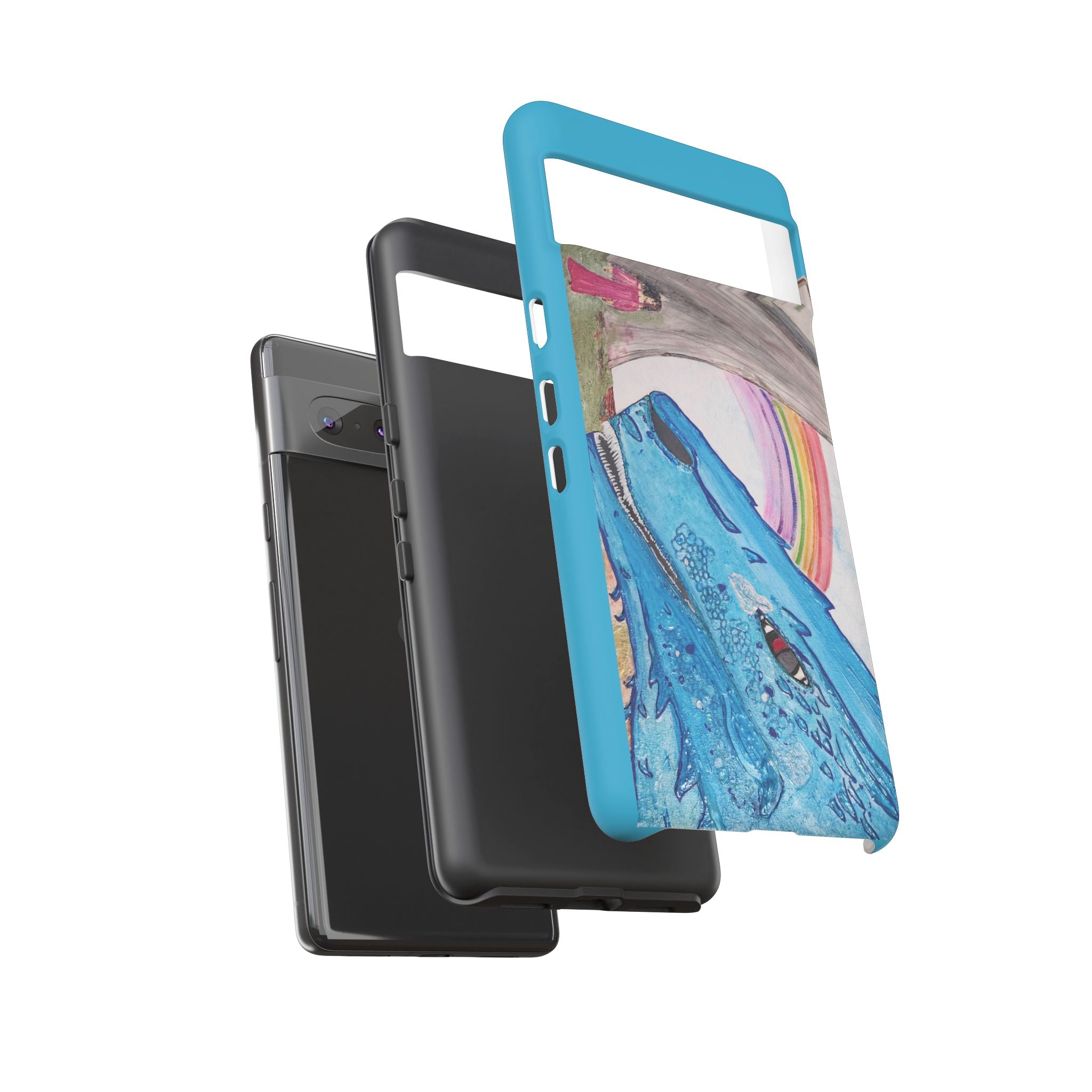 Phone Case — Rainbow Dragon and the Lady