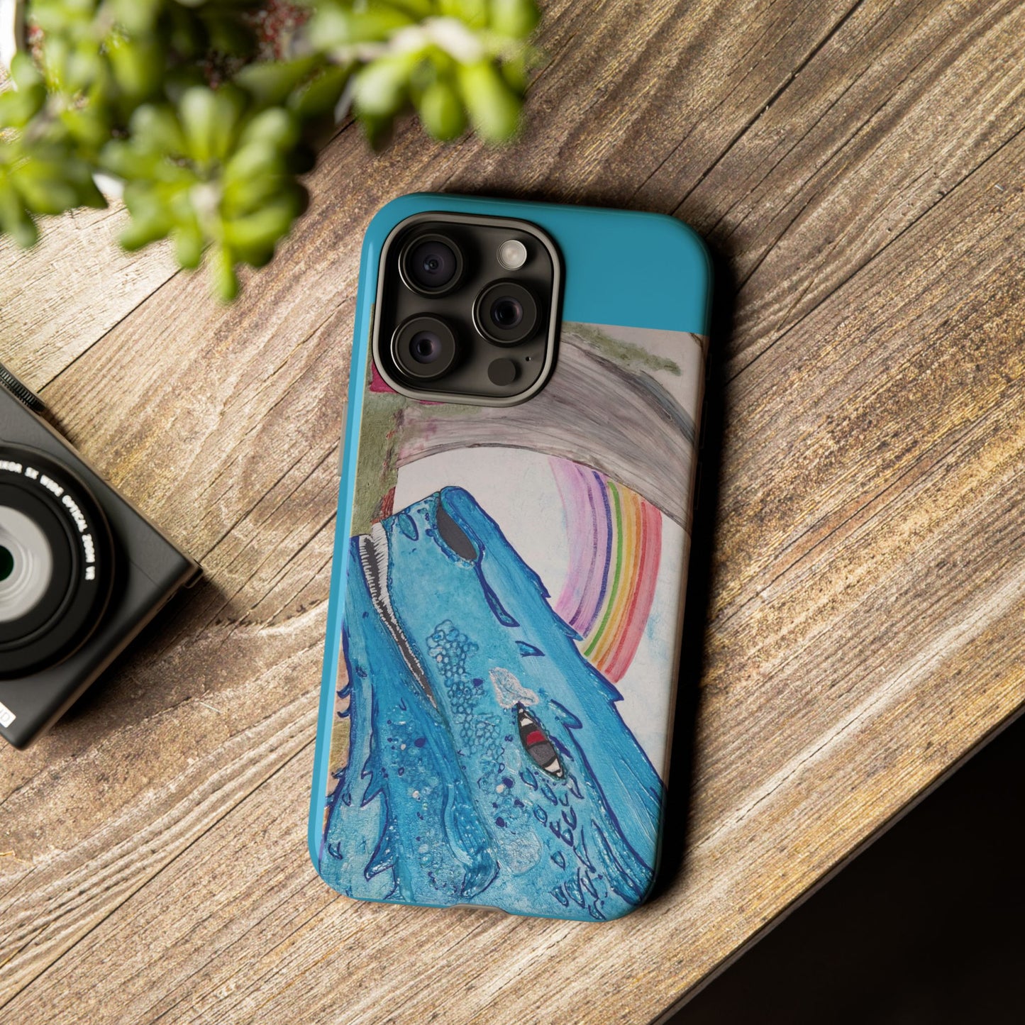 Phone Case — Rainbow Dragon and the Lady