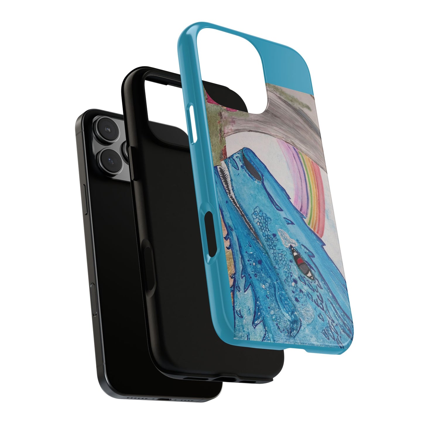 Phone Case — Rainbow Dragon and the Lady