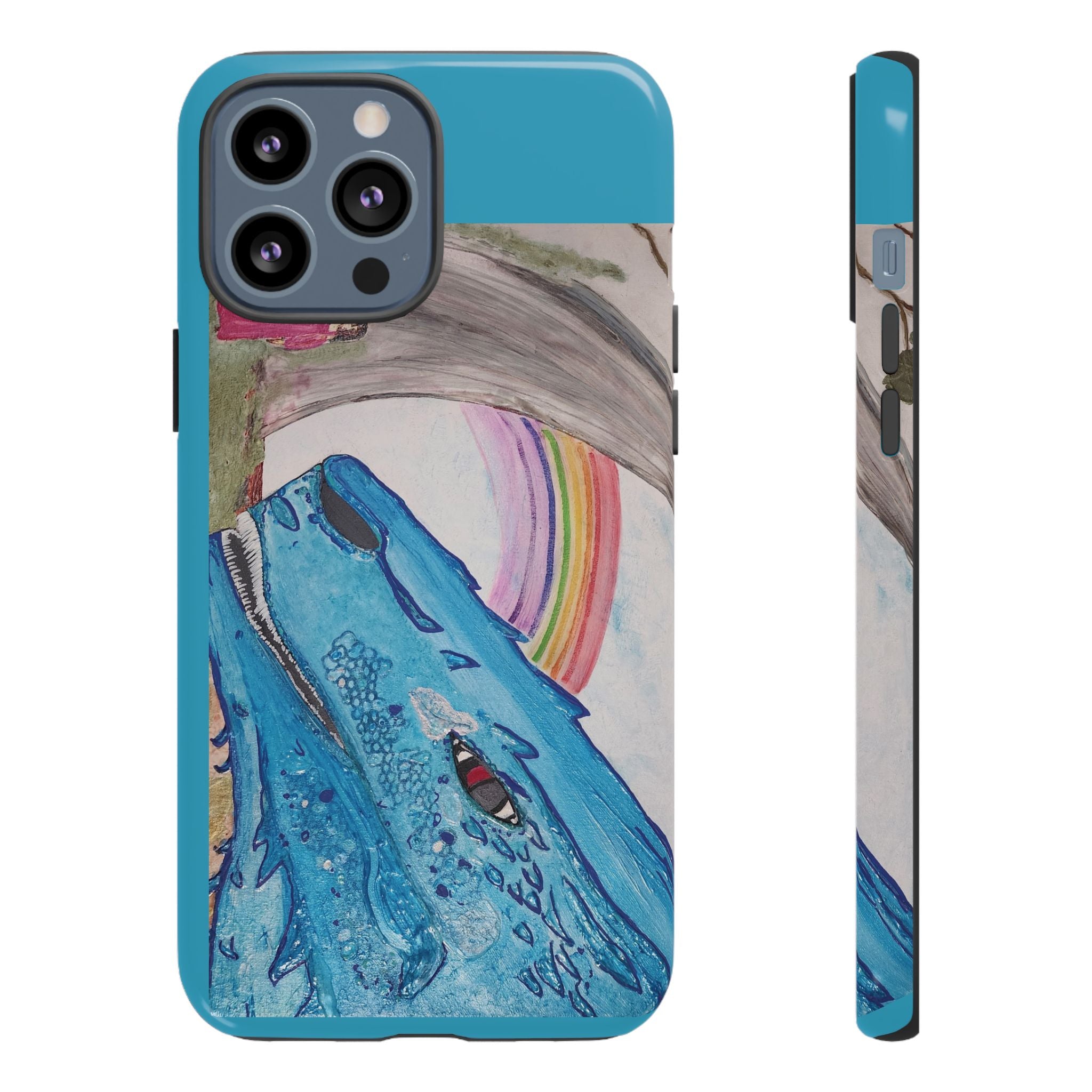Phone Case — Rainbow Dragon and the Lady