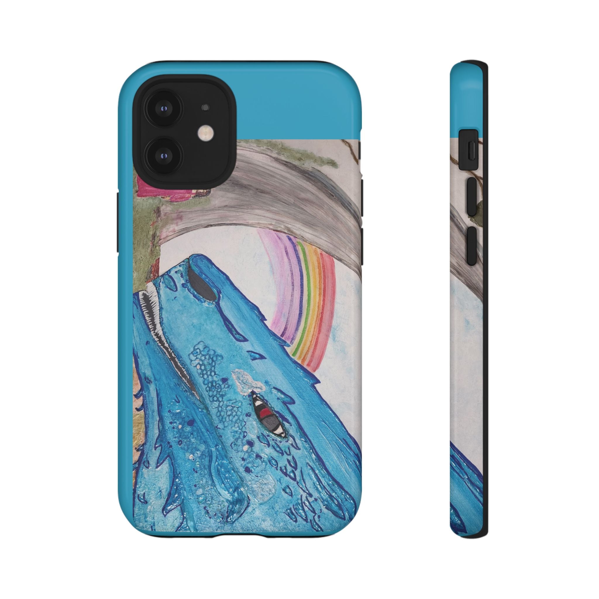 Phone Case — Rainbow Dragon and the Lady