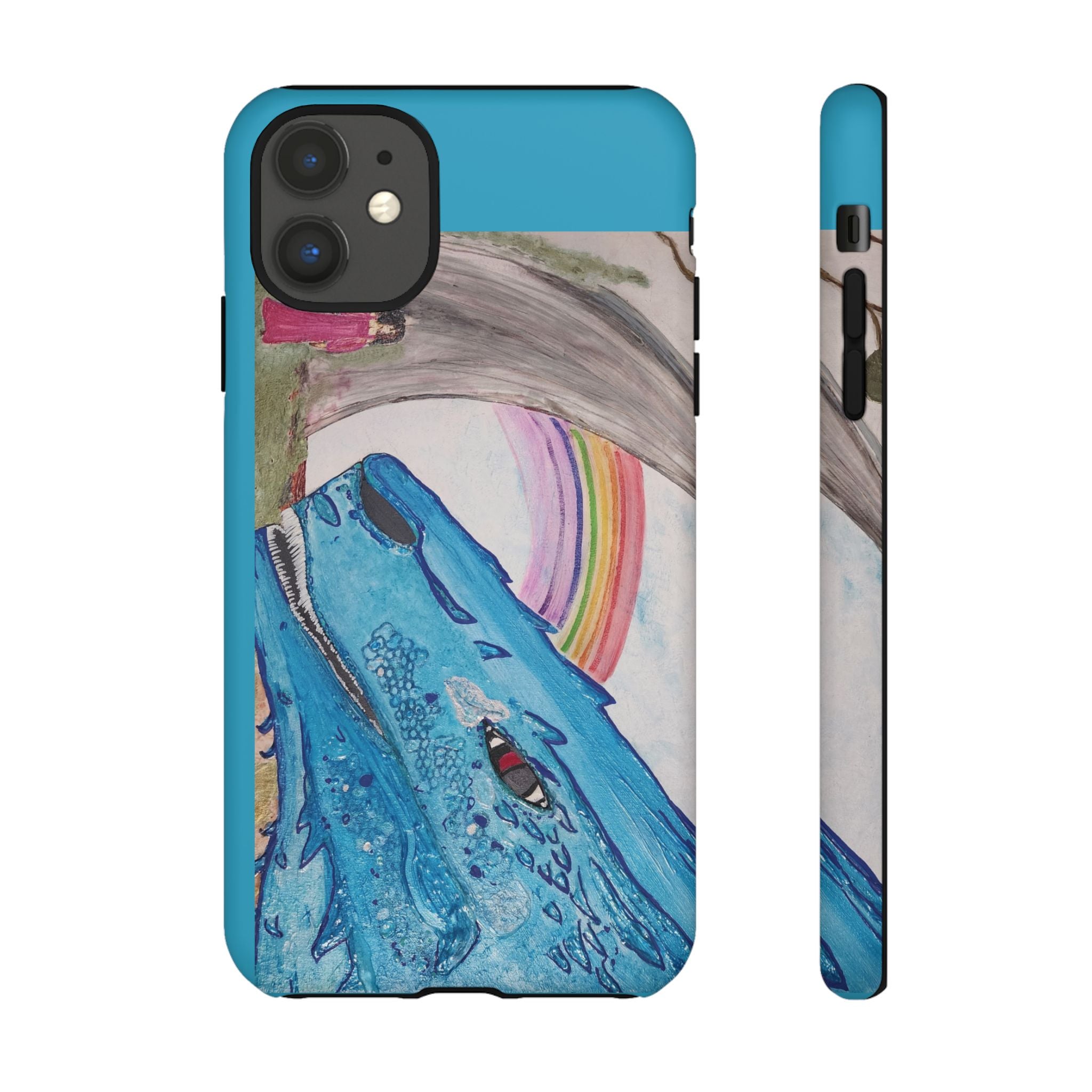 Phone Case — Rainbow Dragon and the Lady