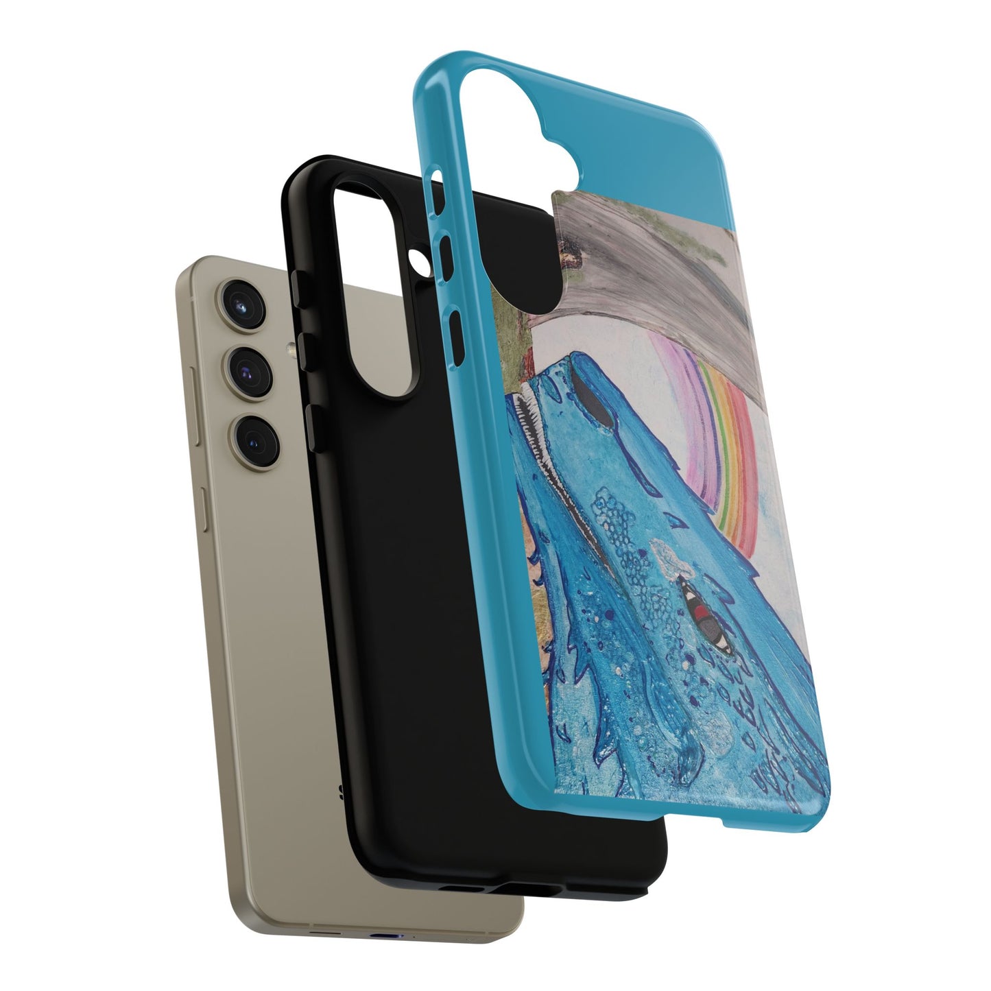 Phone Case — Rainbow Dragon and the Lady