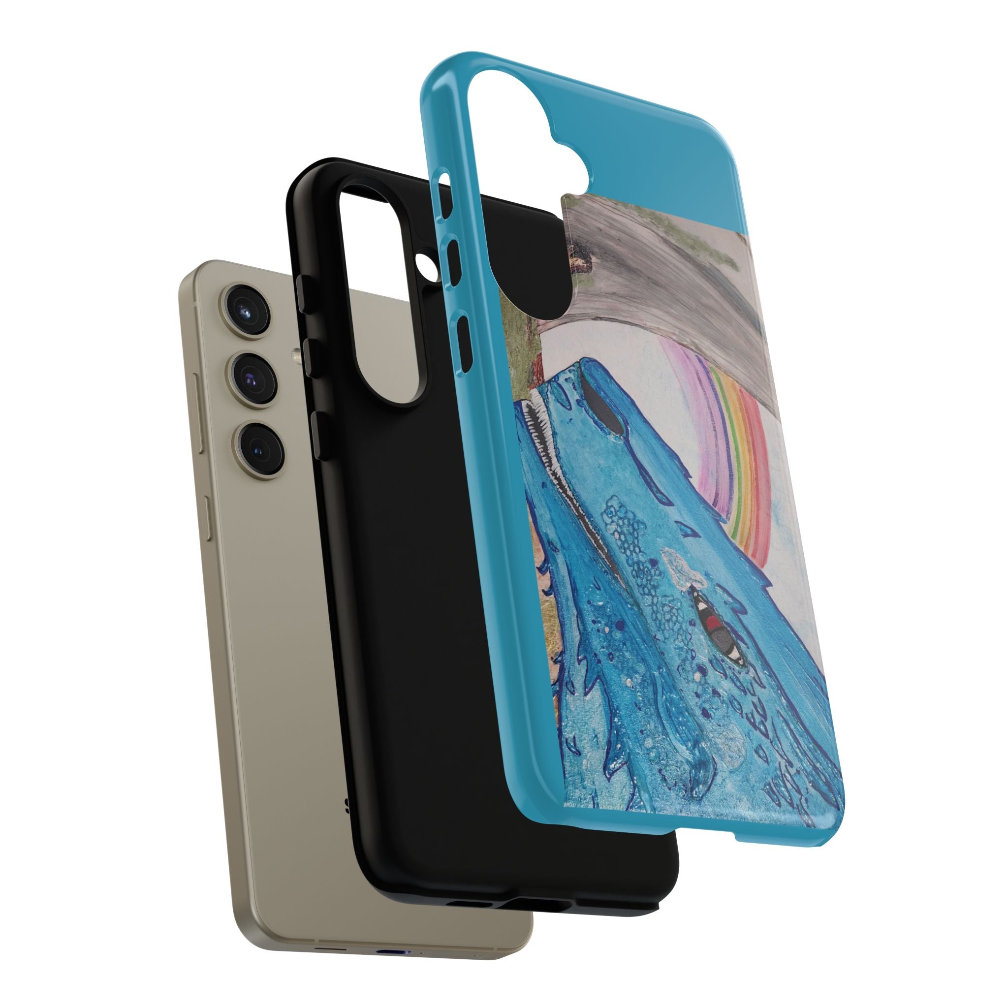 Phone Case — Rainbow Dragon and the Lady