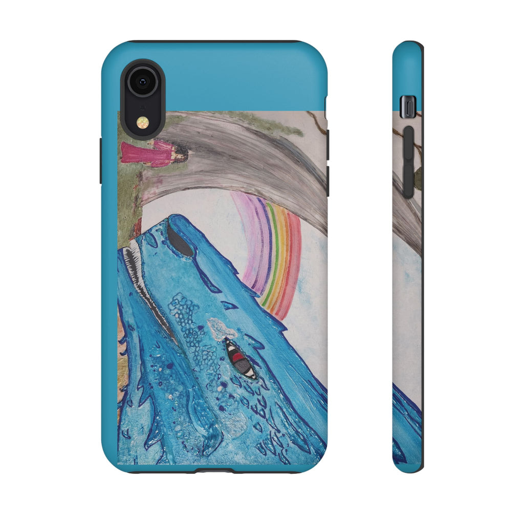 Phone Case — Rainbow Dragon and the Lady