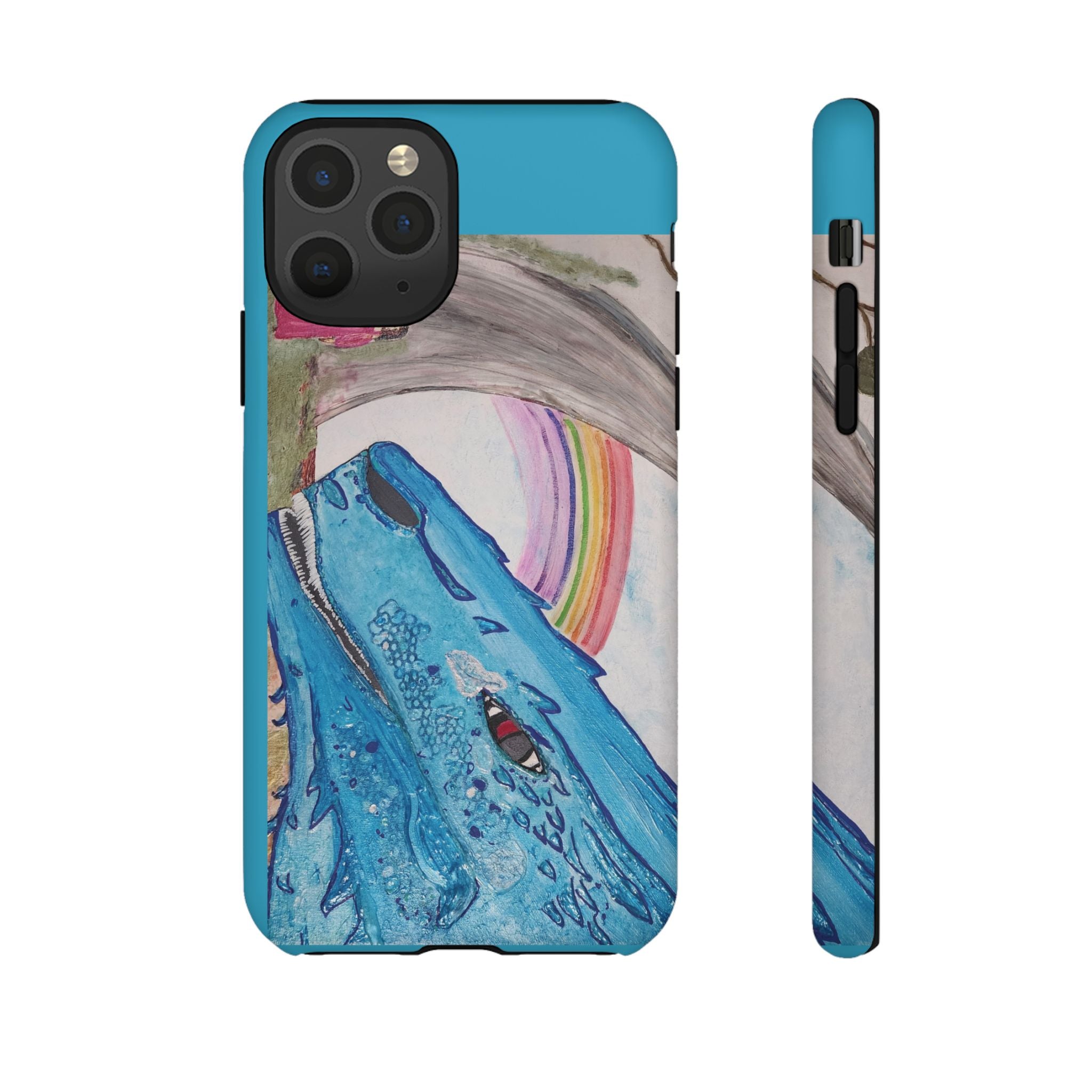 Phone Case — Rainbow Dragon and the Lady