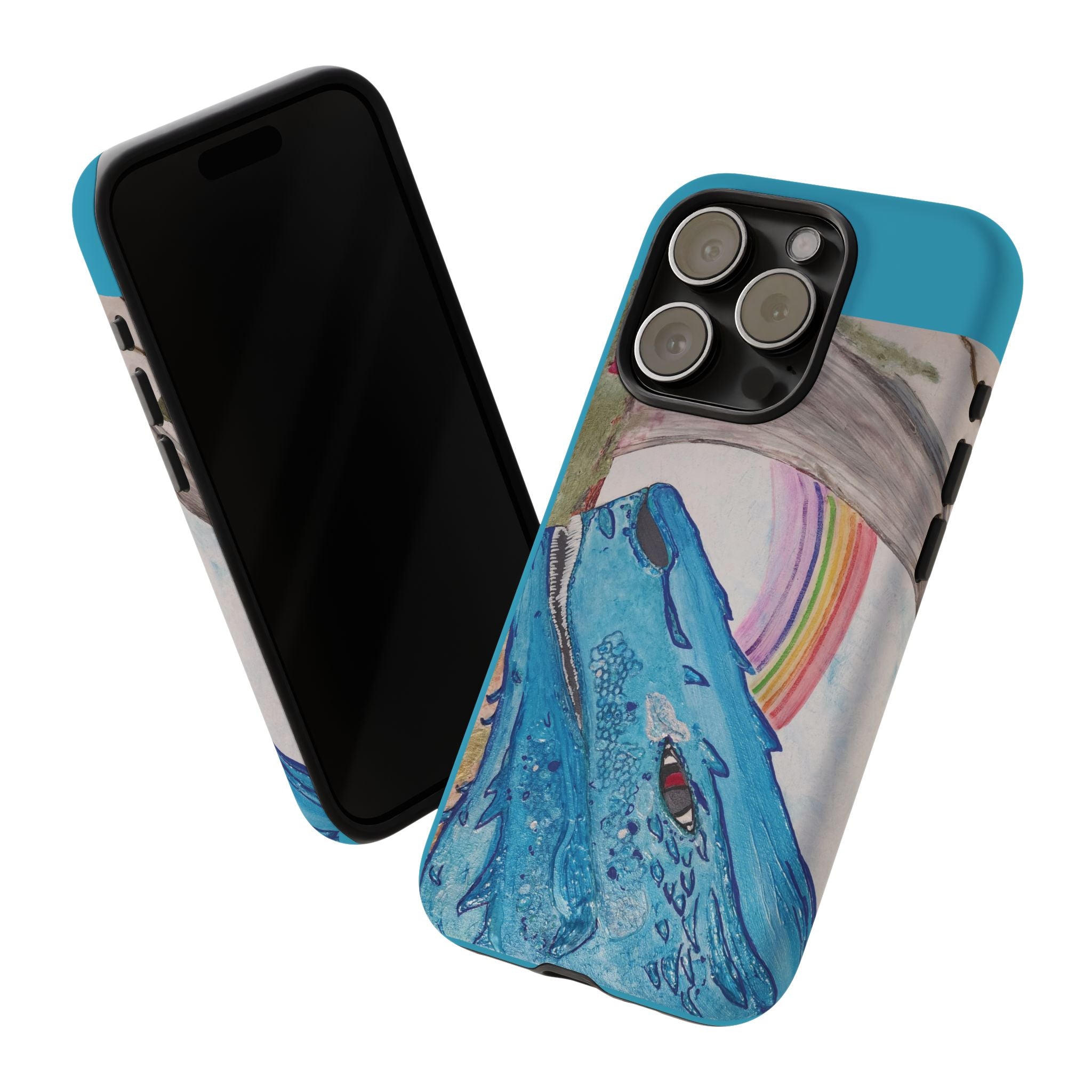 Phone Case — Rainbow Dragon and the Lady