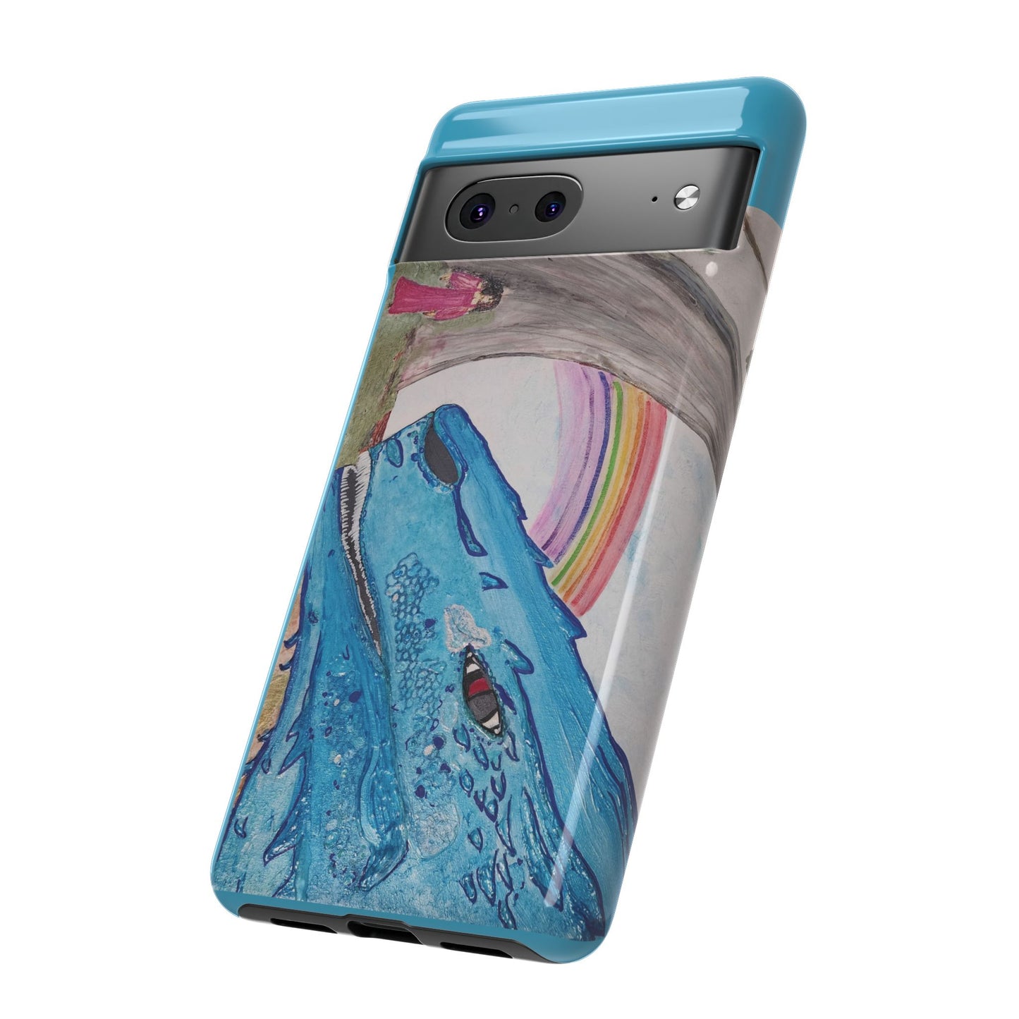Phone Case — Rainbow Dragon and the Lady