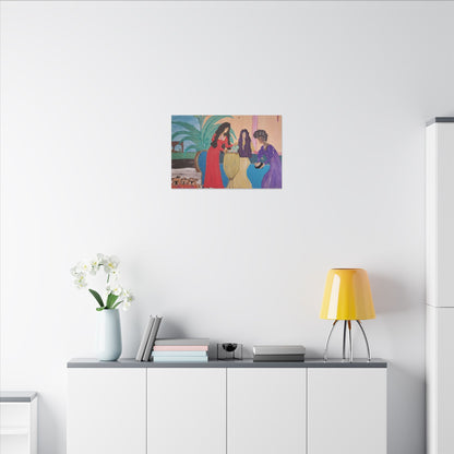 Hecate, Persephone, and Nyx: Matte Canvas, Stretched, 0.75"