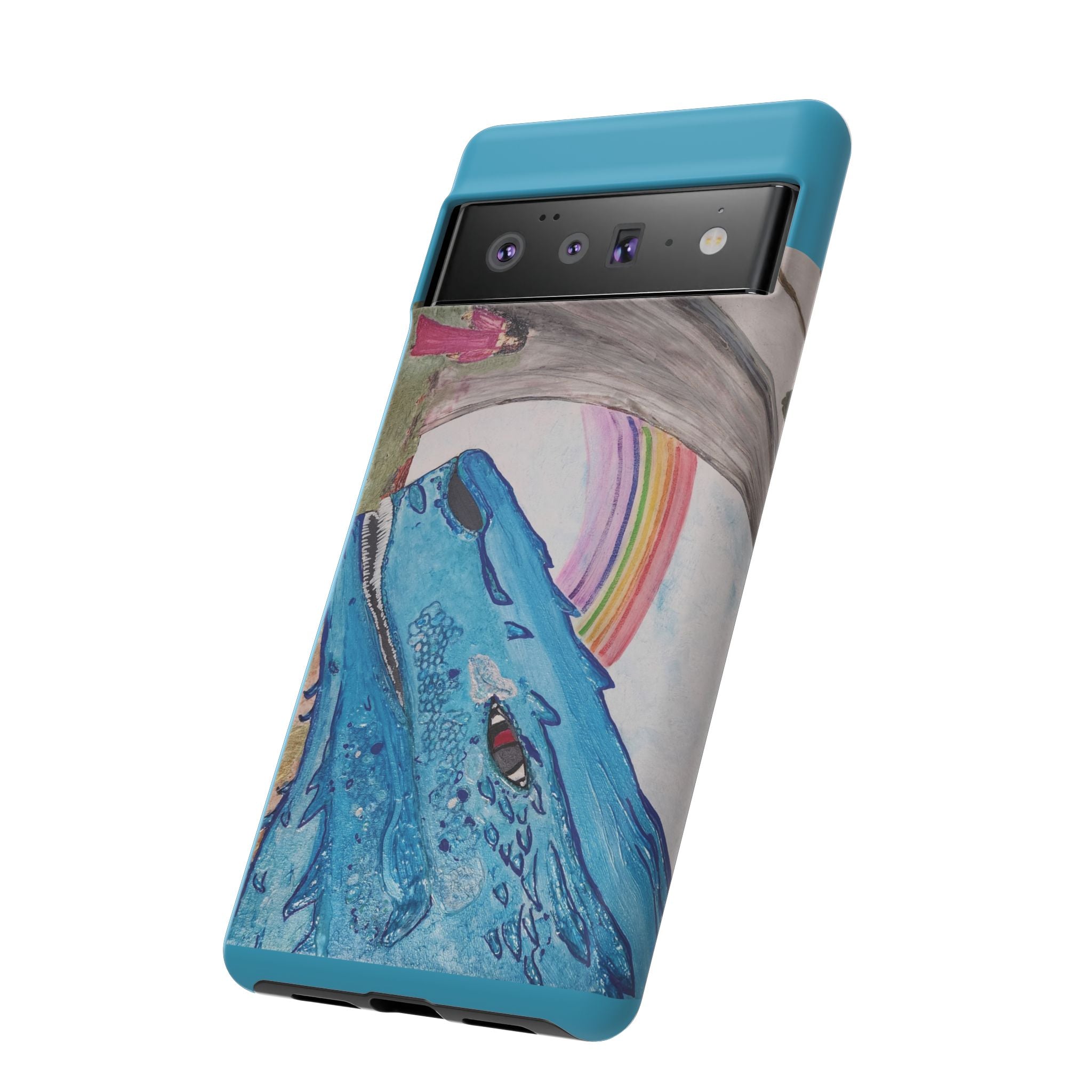 Phone Case — Rainbow Dragon and the Lady
