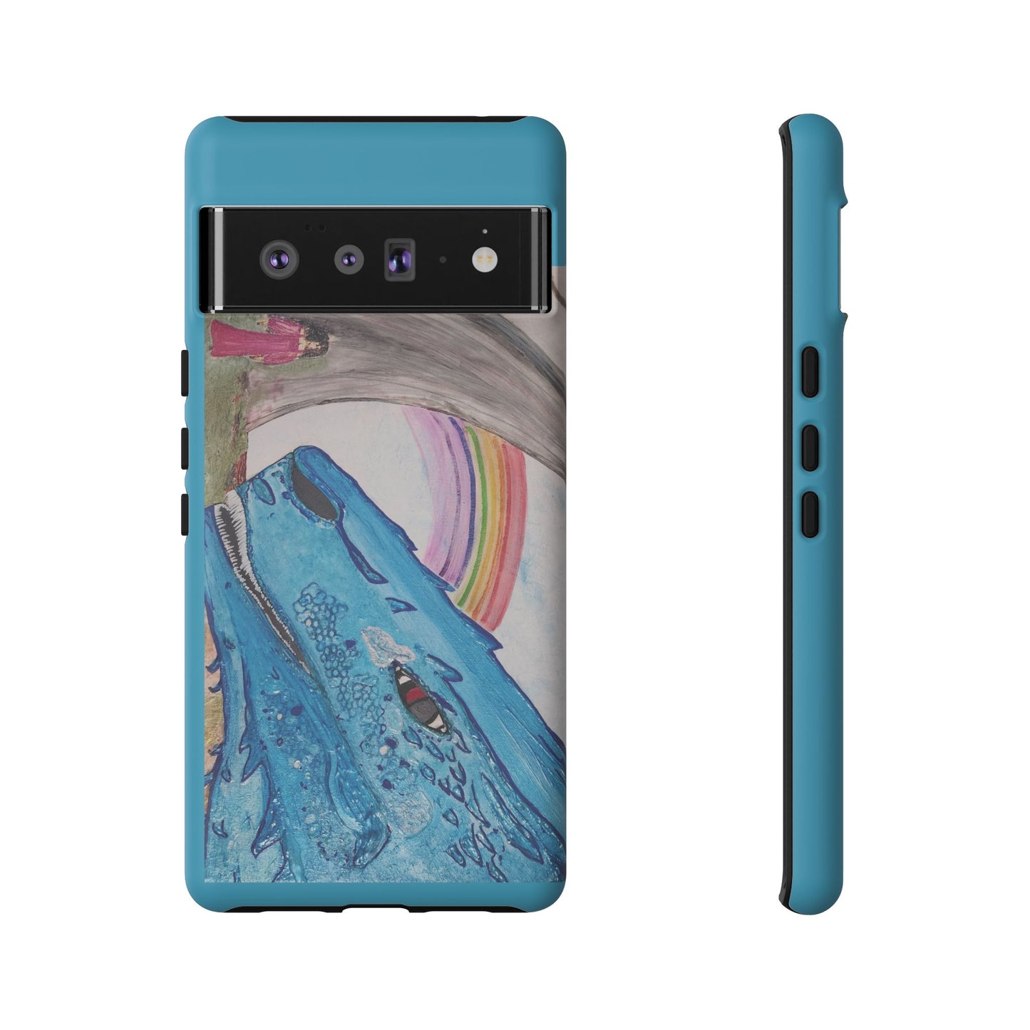 Phone Case — Rainbow Dragon and the Lady
