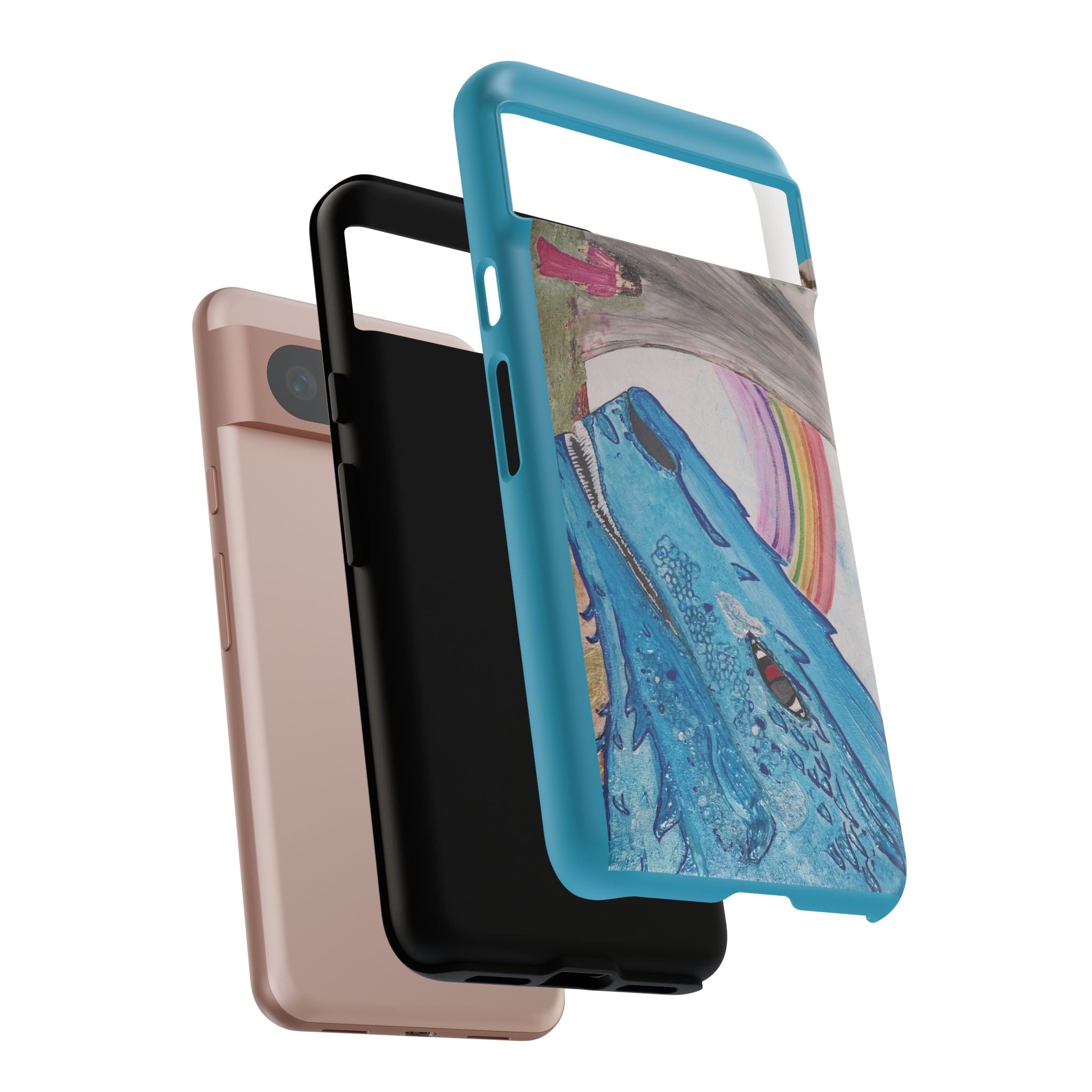 Phone Case — Rainbow Dragon and the Lady