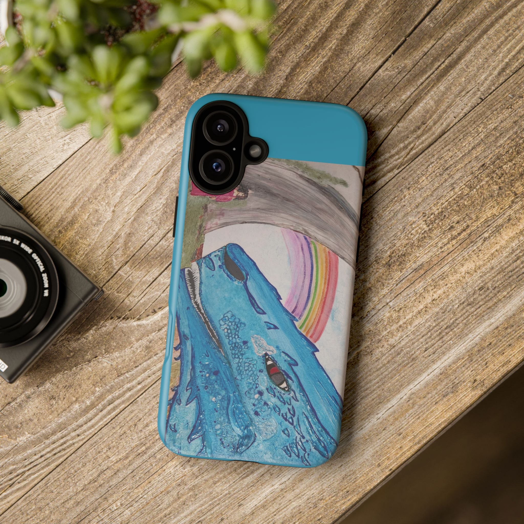 Phone Case — Rainbow Dragon and the Lady